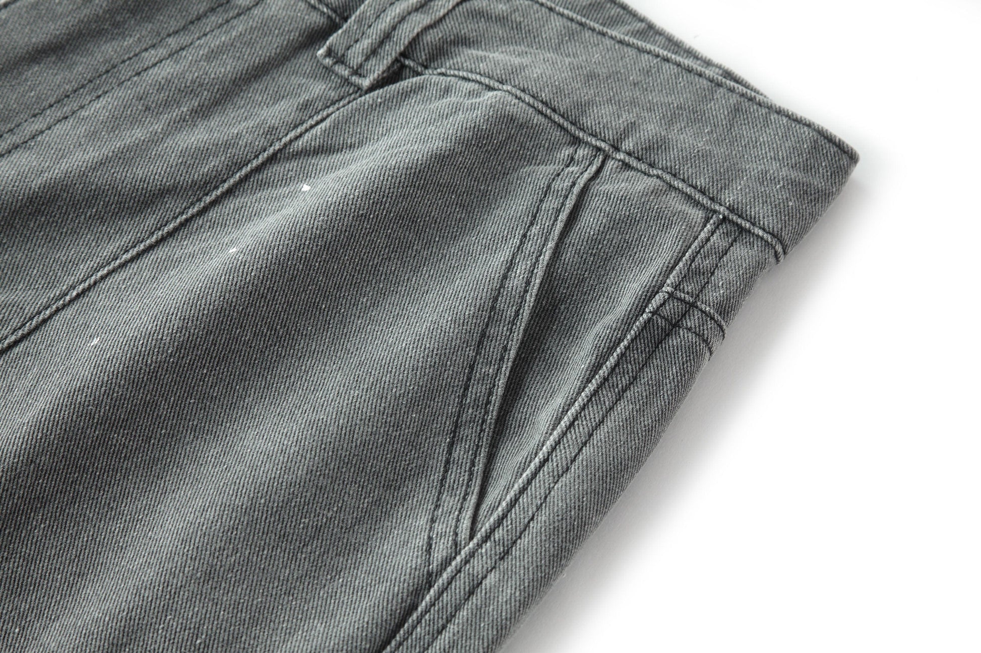 BONELESS Washed Sprinkle Pleated Knee Cargo Jeans-Jeans-S-Free Shipping Leatheretro