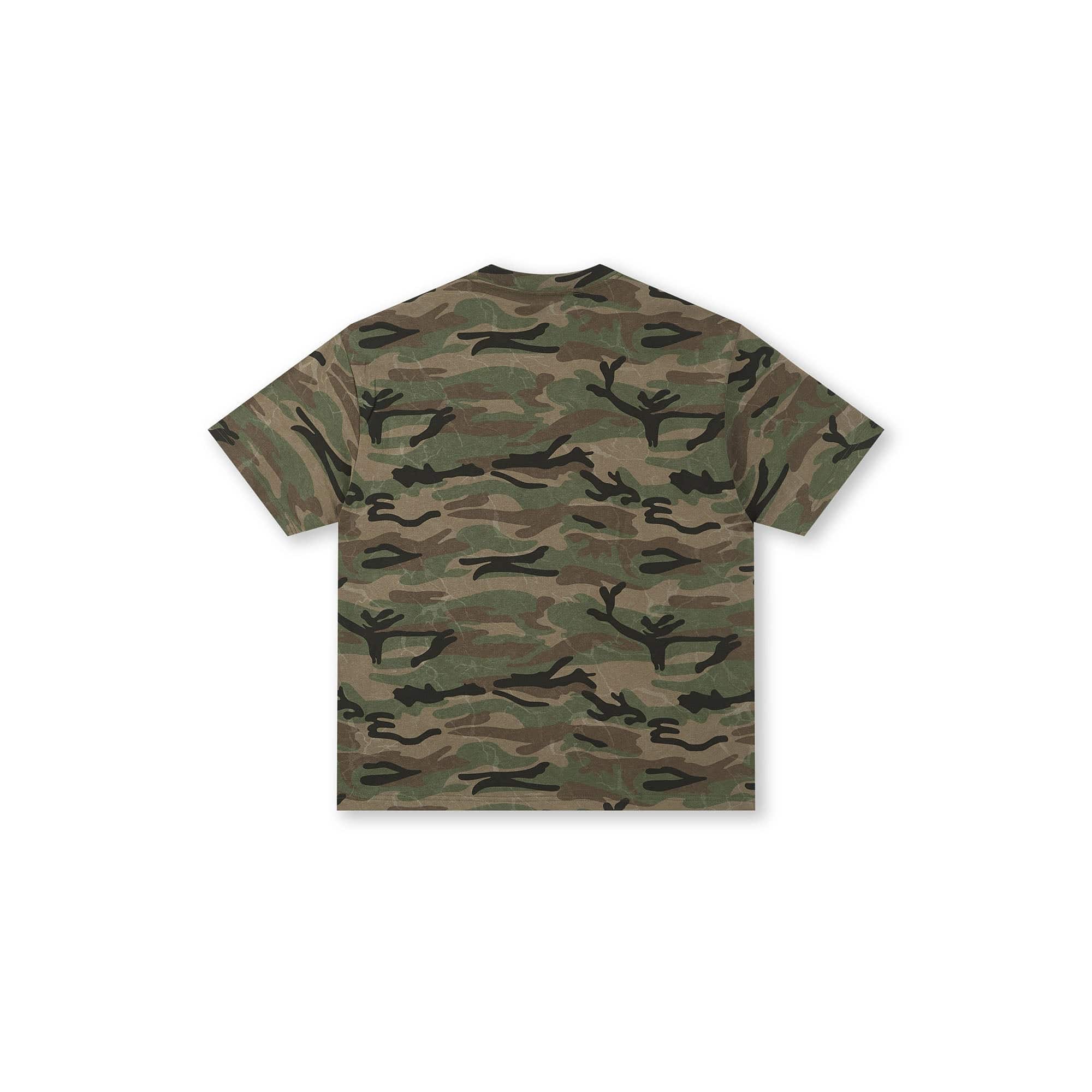 BONELESS Camo Graffiti T-Shirt-T Shirt-S-Multicolor-Free Shipping Leatheretro