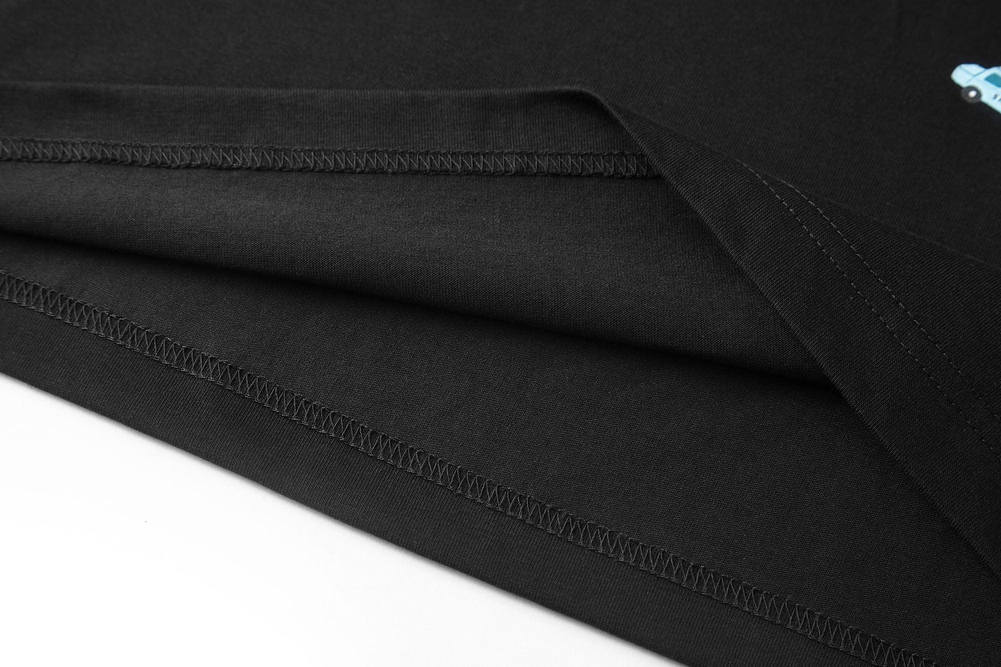 BONELESS Dachshund Patch Sorona T-Shirt-T Shirt-S-Black-Free Shipping Leatheretro