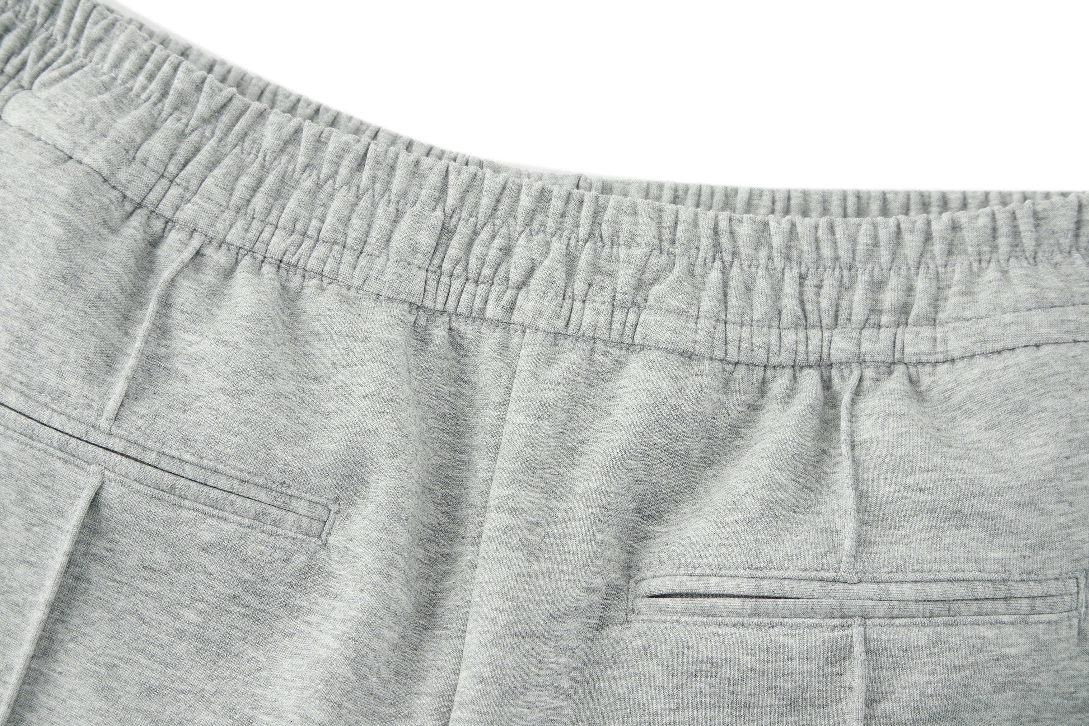 BONELESS Essential Middle-Spliced Drawstring Shorts-Shorts-S-Free Shipping Leatheretro