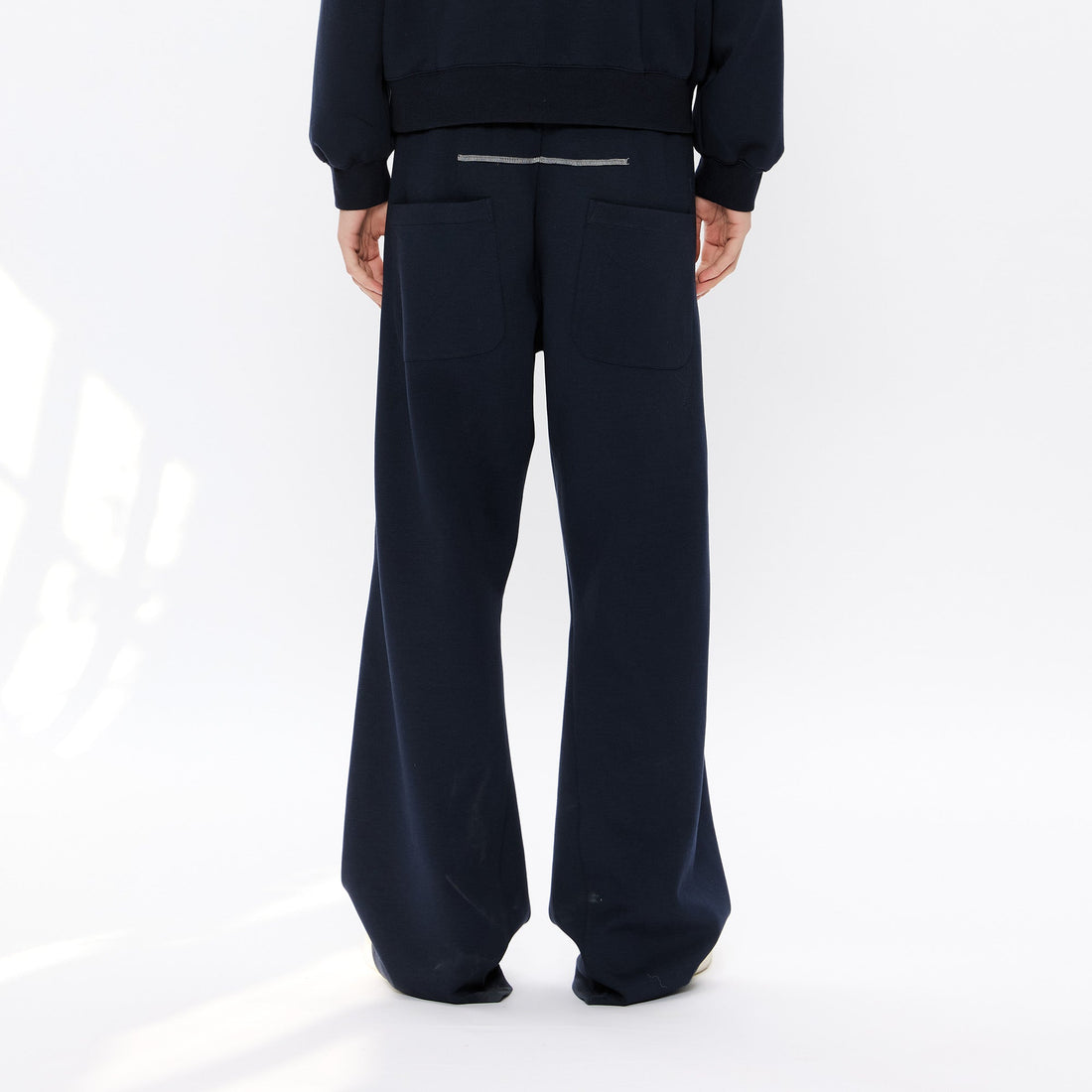 KREATE Contrast Stitch Sweatpants-Jeans-S-Free Shipping Leatheretro