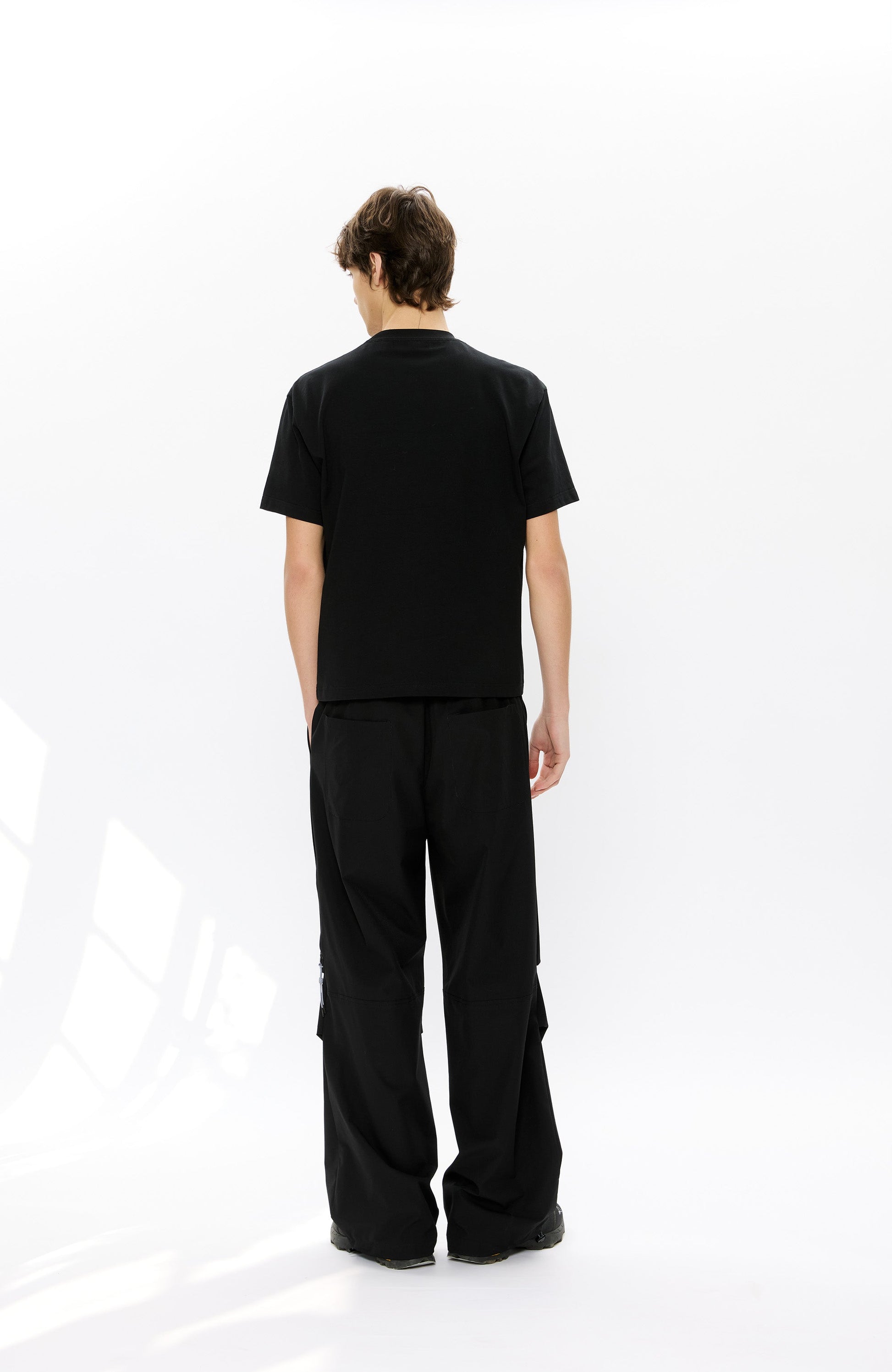 KREATE Parachute Cargo Pants-Jeans-S-Black-Free Shipping Leatheretro