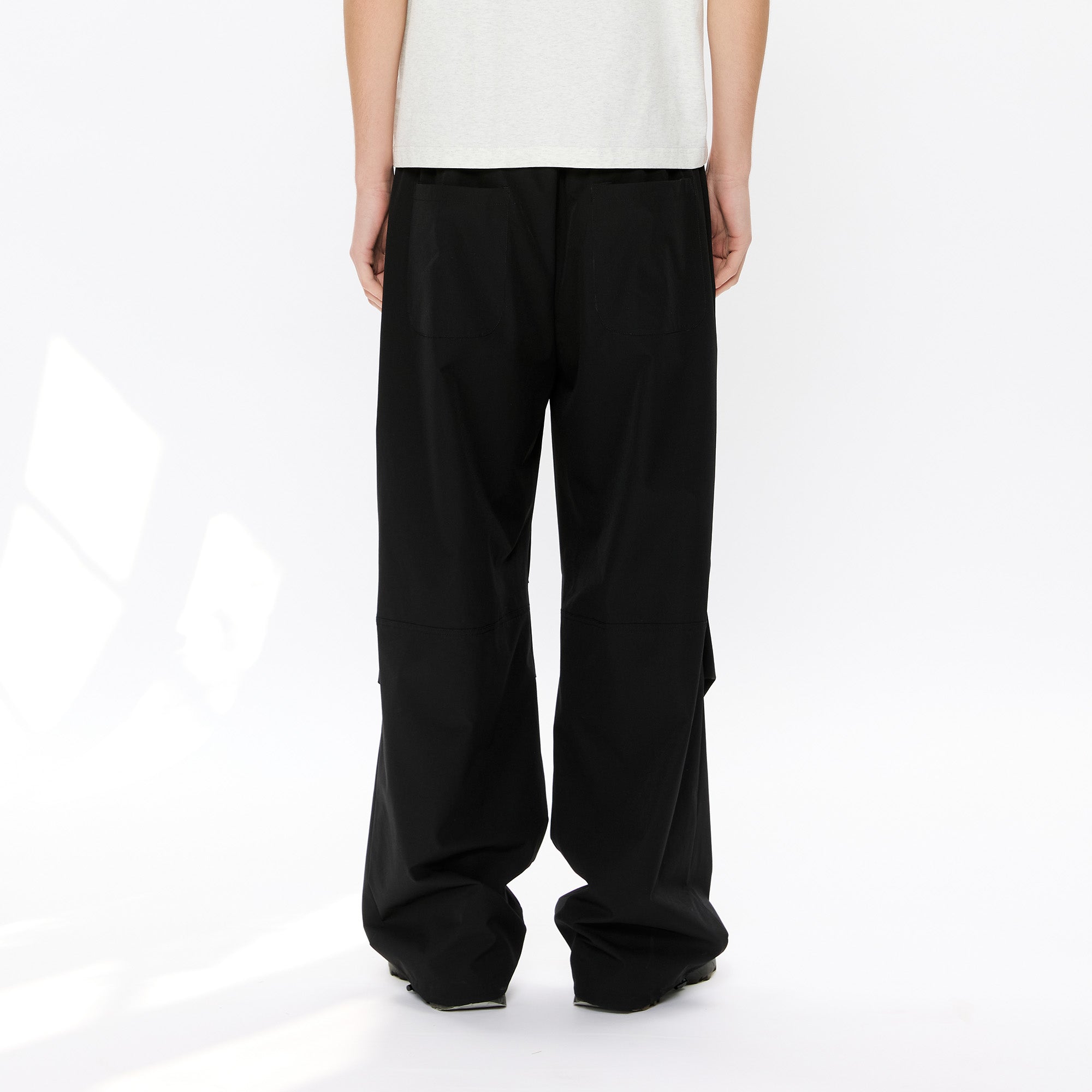KREATE Parachute Cargo Pants-Jeans-S-Black-Free Shipping Leatheretro