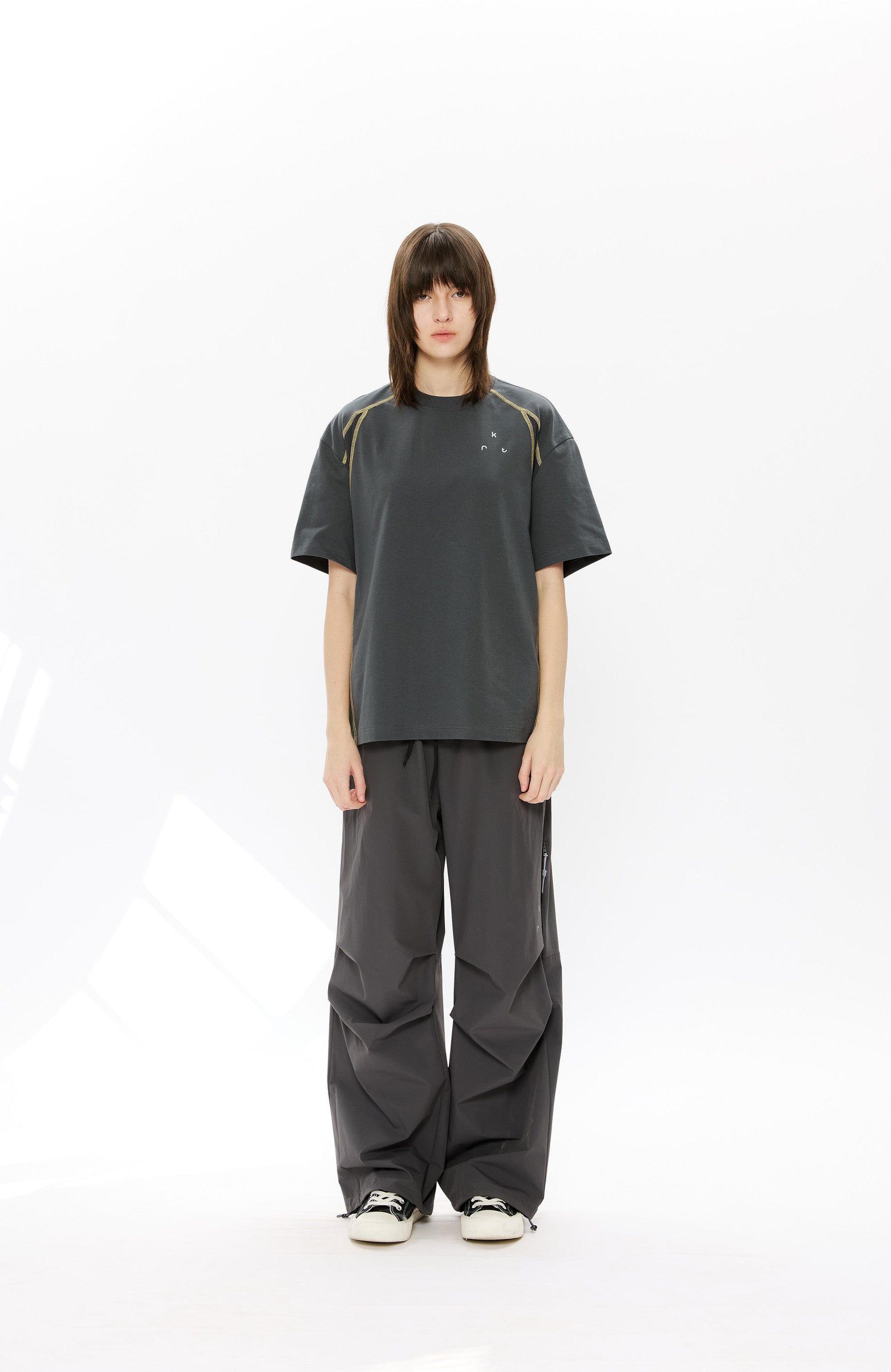 KREATE Parachute Cargo Pants-Jeans-S-Black-Free Shipping Leatheretro
