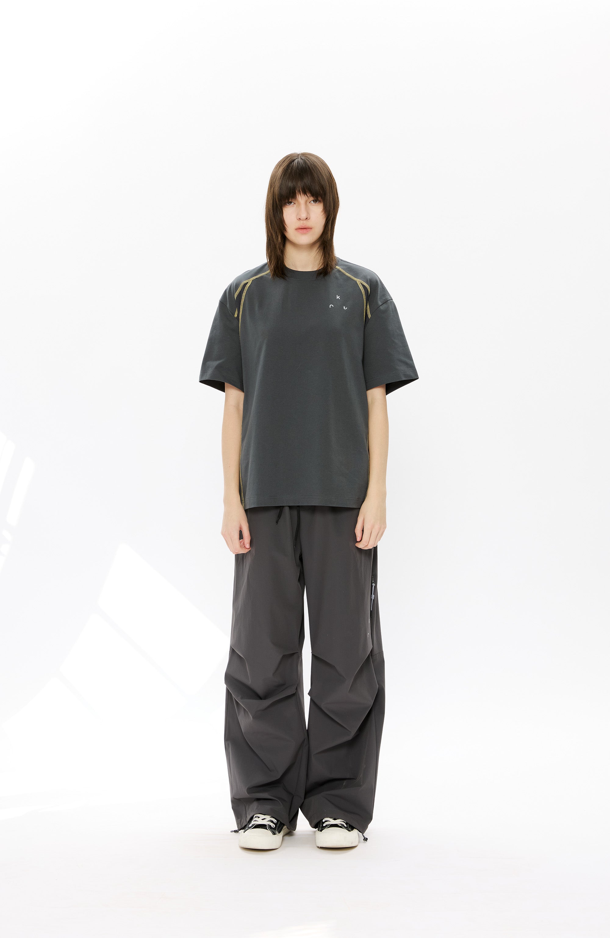 KREATE Parachute Cargo Pants-Jeans-S-Black-Free Shipping Leatheretro