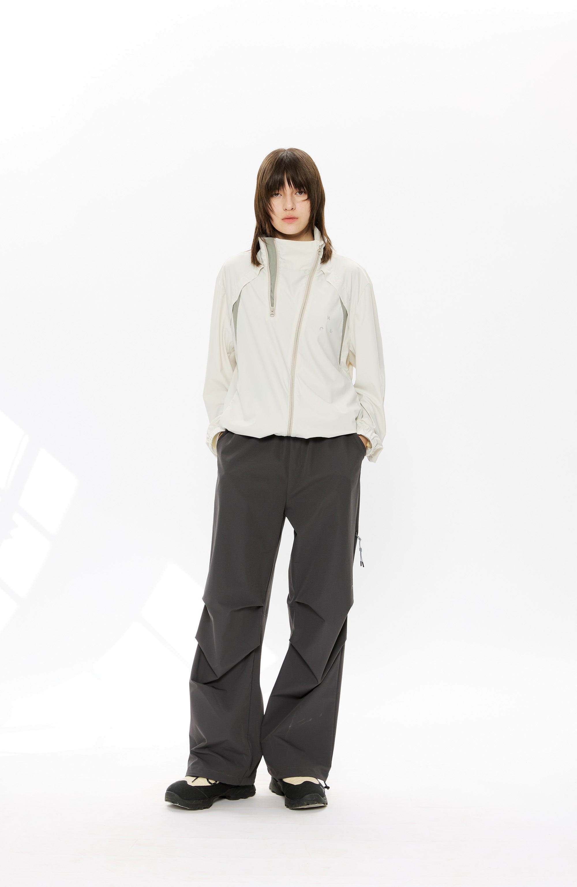 KREATE Parachute Cargo Pants-Jeans-S-Black-Free Shipping Leatheretro