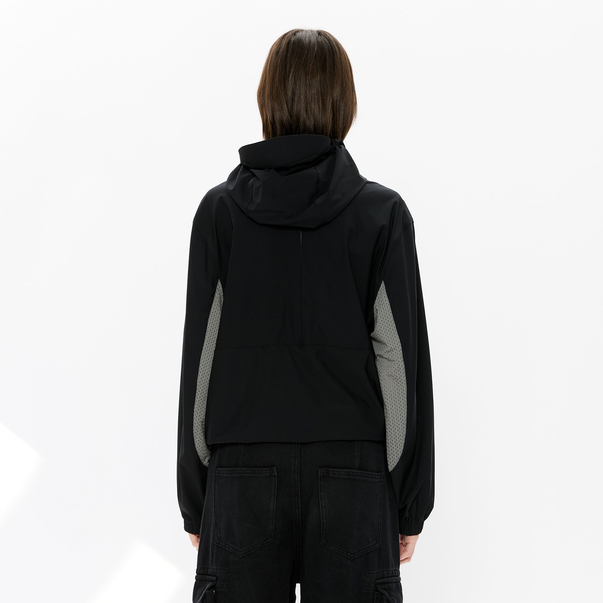 KREATE Asymmetrical-Zip Outdoor Hooded Jacket-Jacket-S-White-Free Shipping Leatheretro