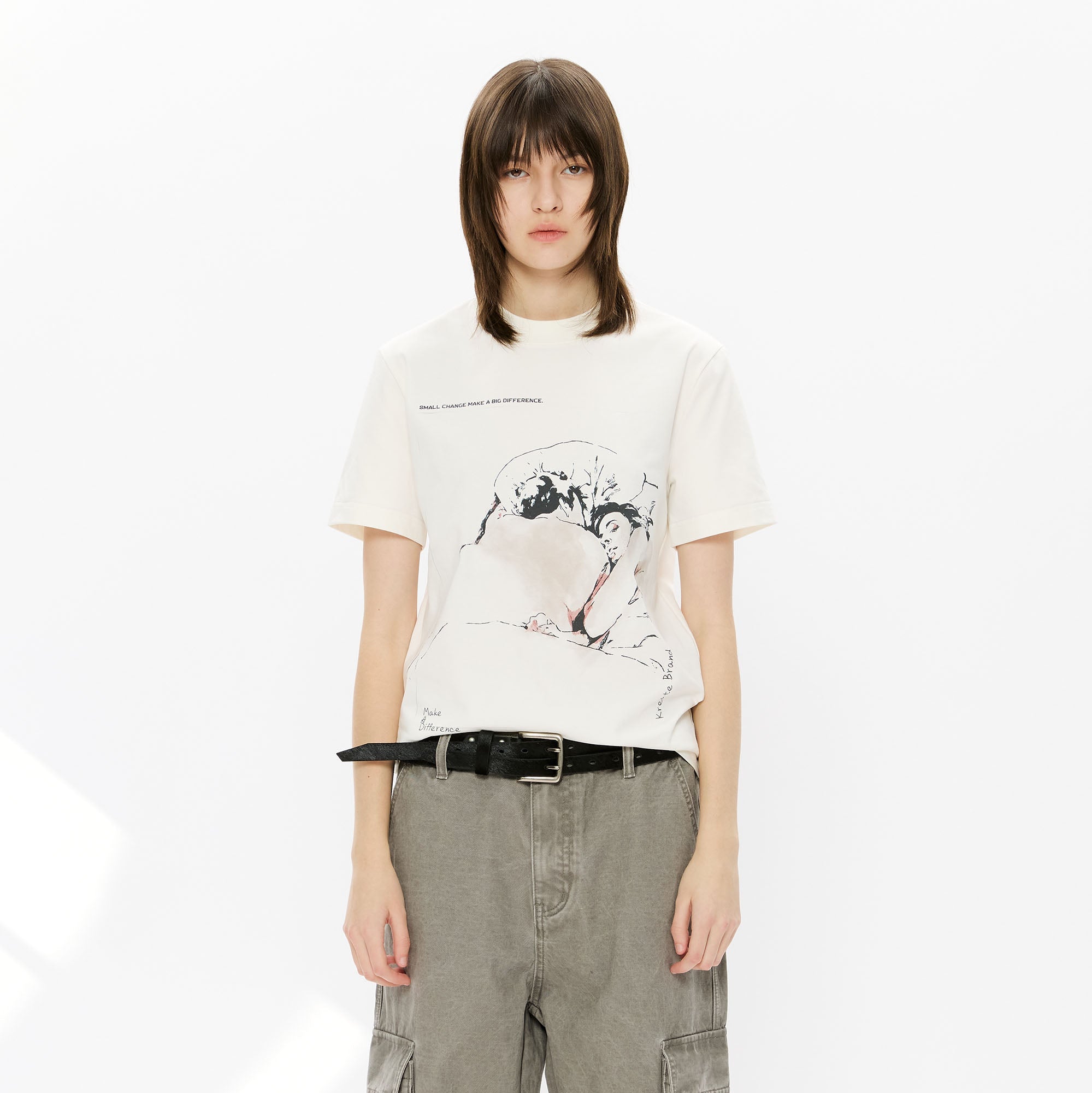 KREATE Lazy Weekend Graphic Sorona Quick-Dry Tee-T Shirt-S-Free Shipping Leatheretro
