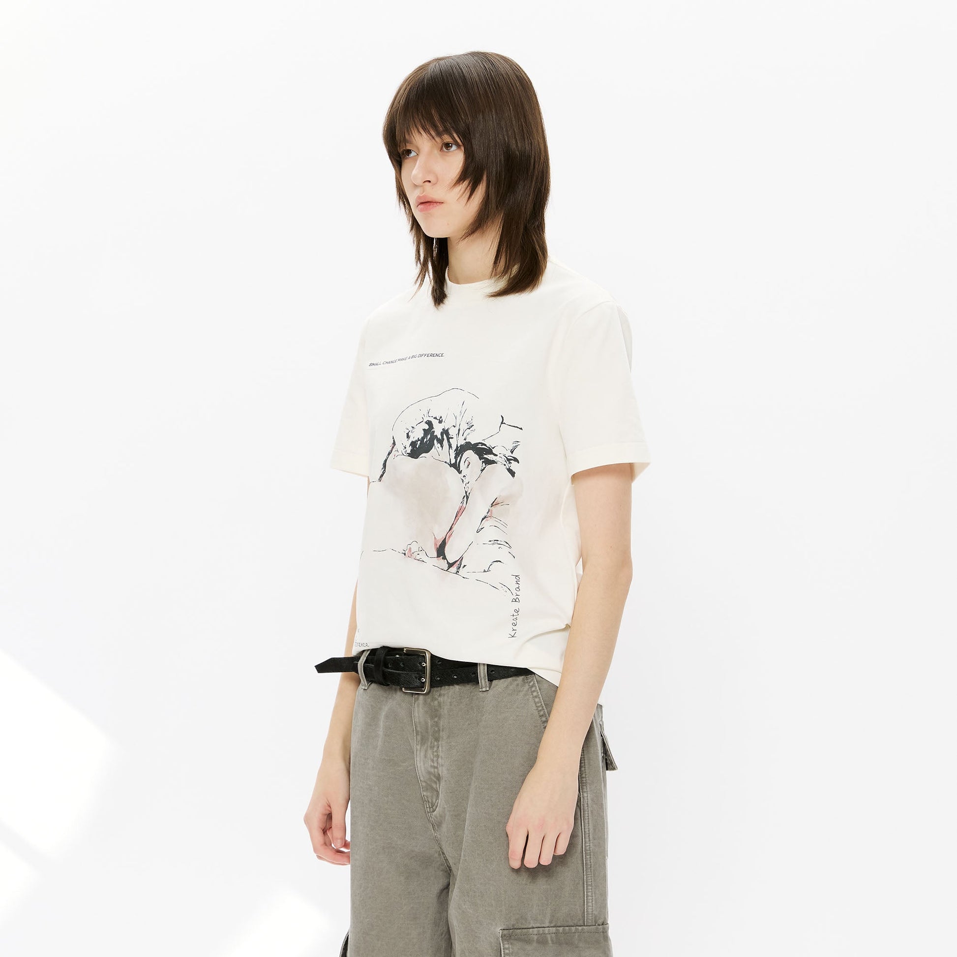 KREATE Lazy Weekend Graphic Sorona Quick-Dry Tee-T Shirt-S-Free Shipping Leatheretro