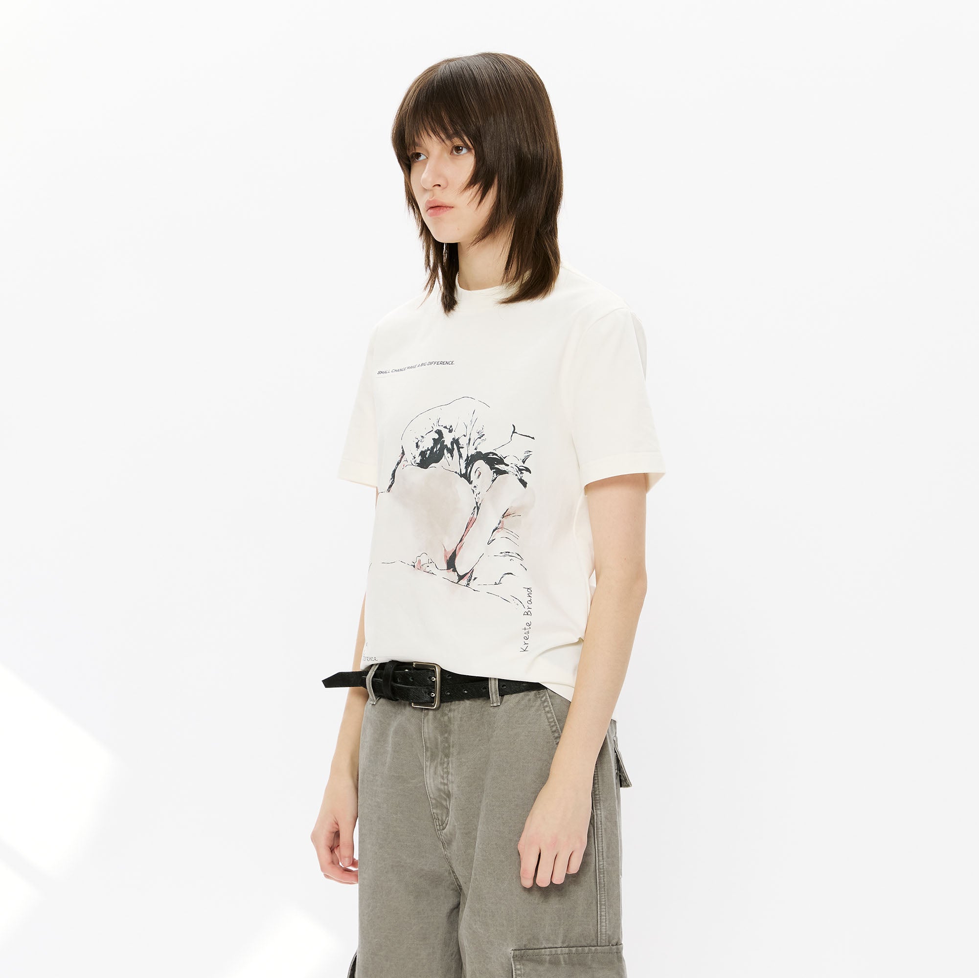 KREATE Lazy Weekend Graphic Sorona Quick-Dry Tee-T Shirt-S-Free Shipping Leatheretro