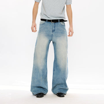 KREATE Totem Embroidered Jeans-Jeans-S-Free Shipping Leatheretro