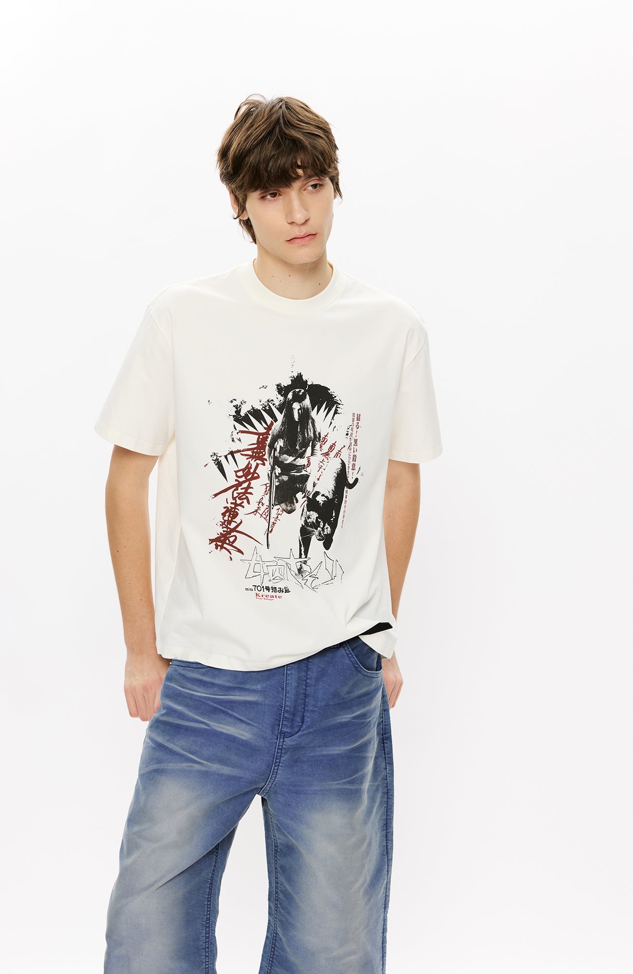 KREATE Beauty Comic Graphic Sorona T-Shirt-T Shirt-S (Preorder)-Free Shipping Leatheretro