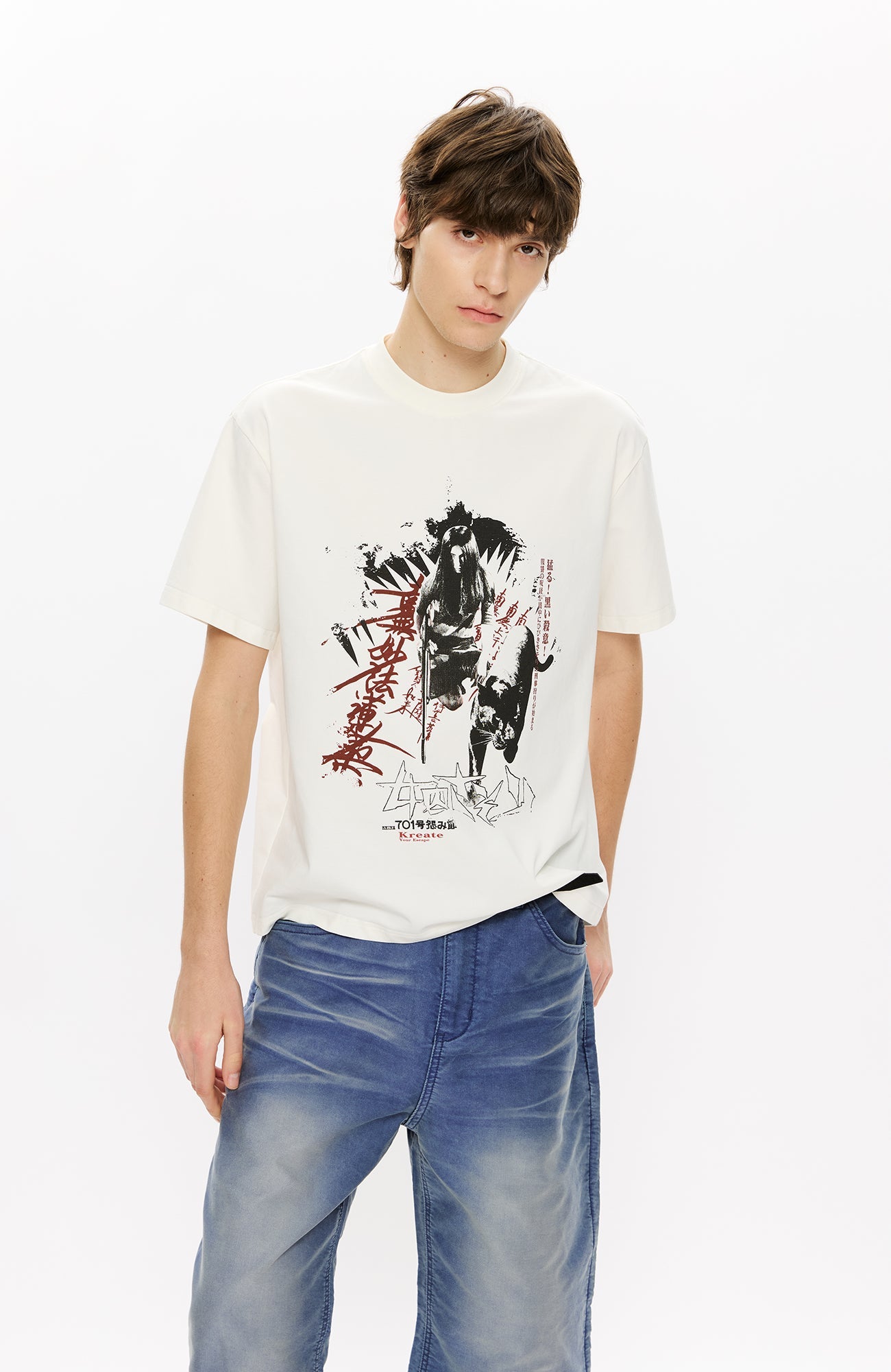 KREATE Beauty Comic Graphic Sorona T-Shirt-T Shirt-S (Preorder)-Free Shipping Leatheretro