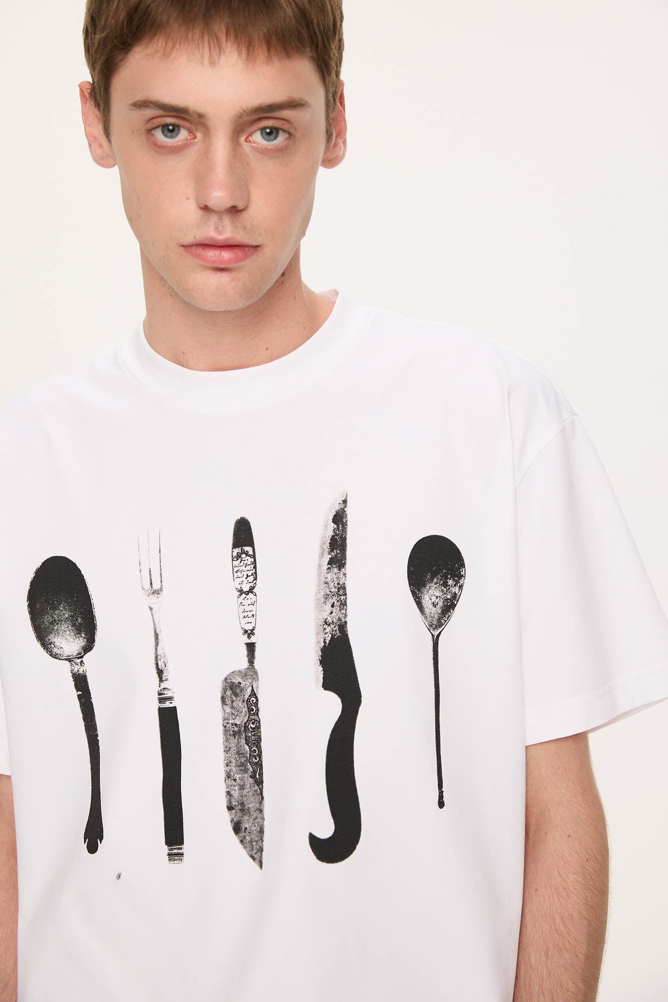 KREATE Cutlery Graphics Sorona T-Shirt-T Shirt-S-Black-Free Shipping Leatheretro