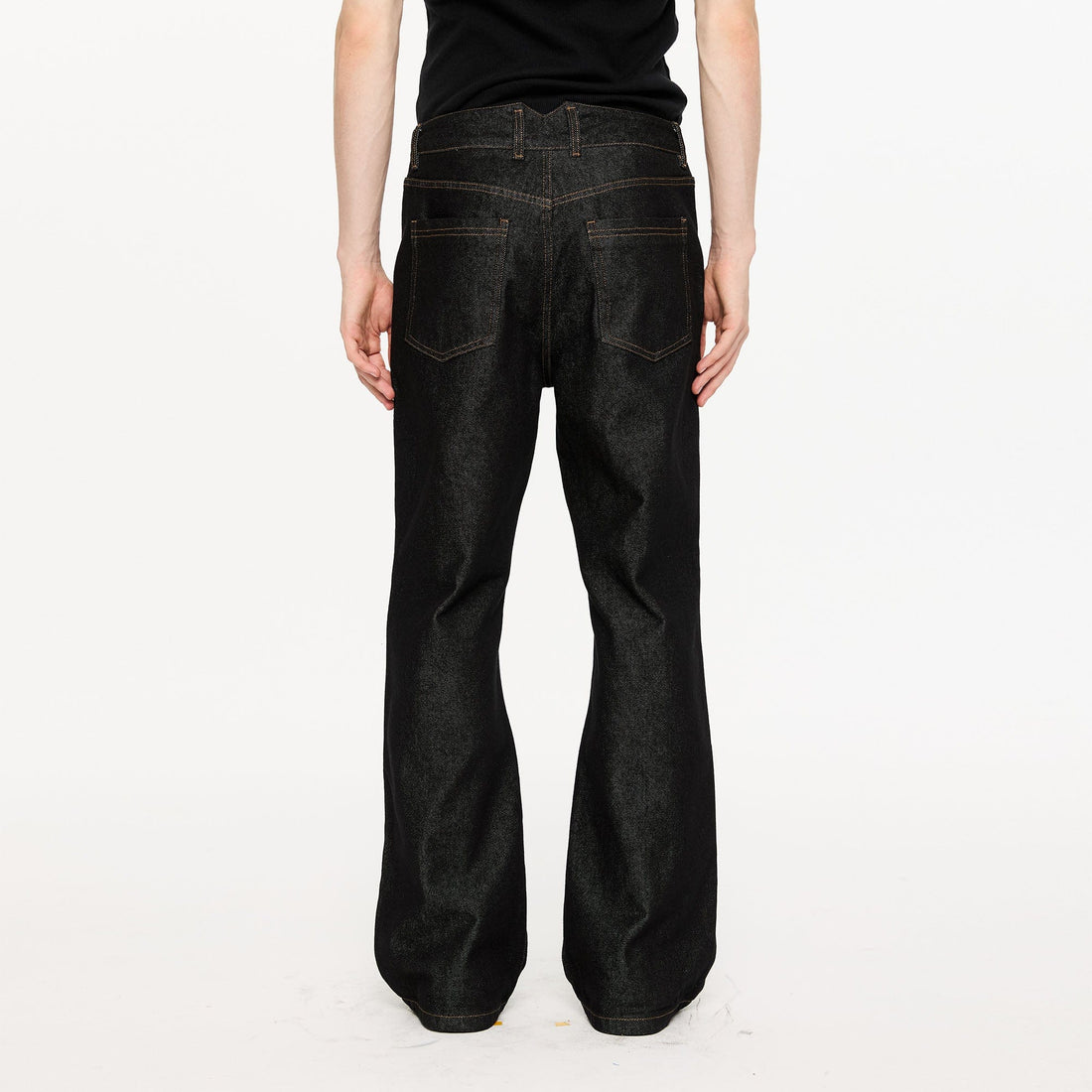 KREATE Floral Lined Stitched Jeans-Jeans-S-Free Shipping Leatheretro