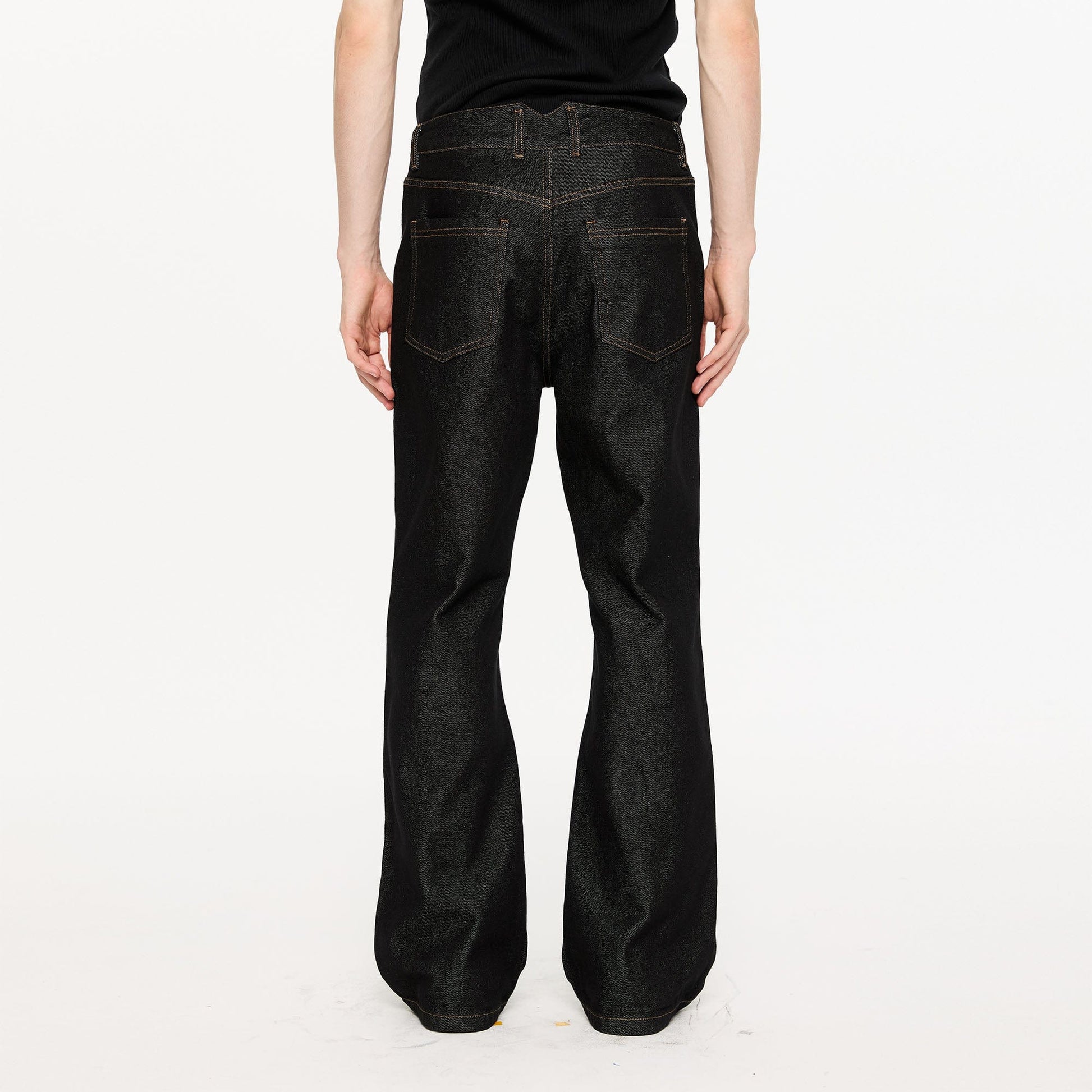 KREATE Floral Lined Stitched Jeans-Jeans-S-Free Shipping Leatheretro