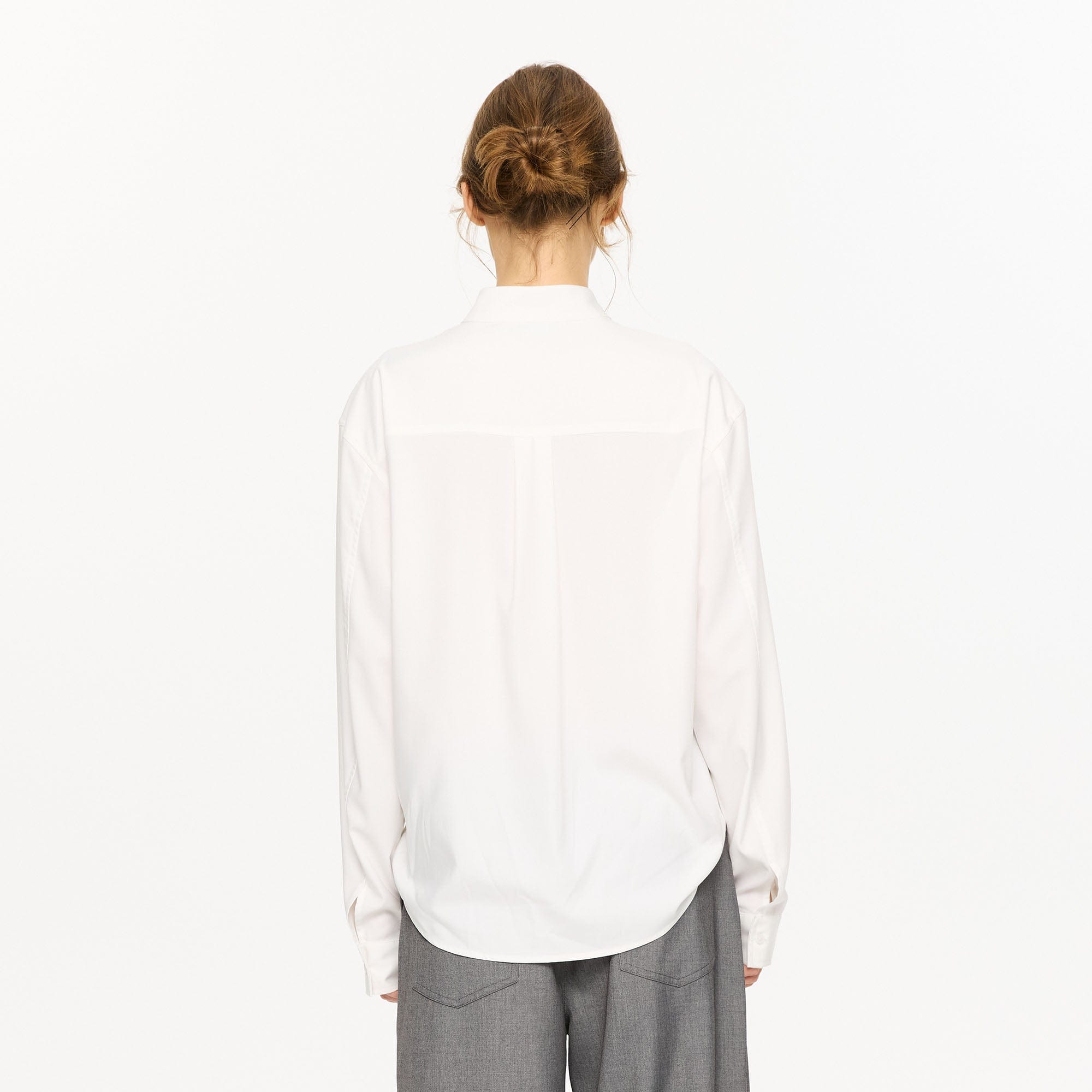 KREATE Faux Layered Fair Isle Pocket Shirt-Shirt-S-Black-Free Shipping Leatheretro