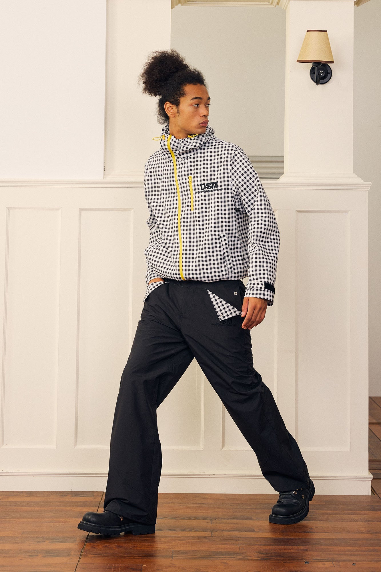 DONSMOKE Check Pocket Teflon Windproof Pants-Pants-S-Black-Free Shipping Leatheretro