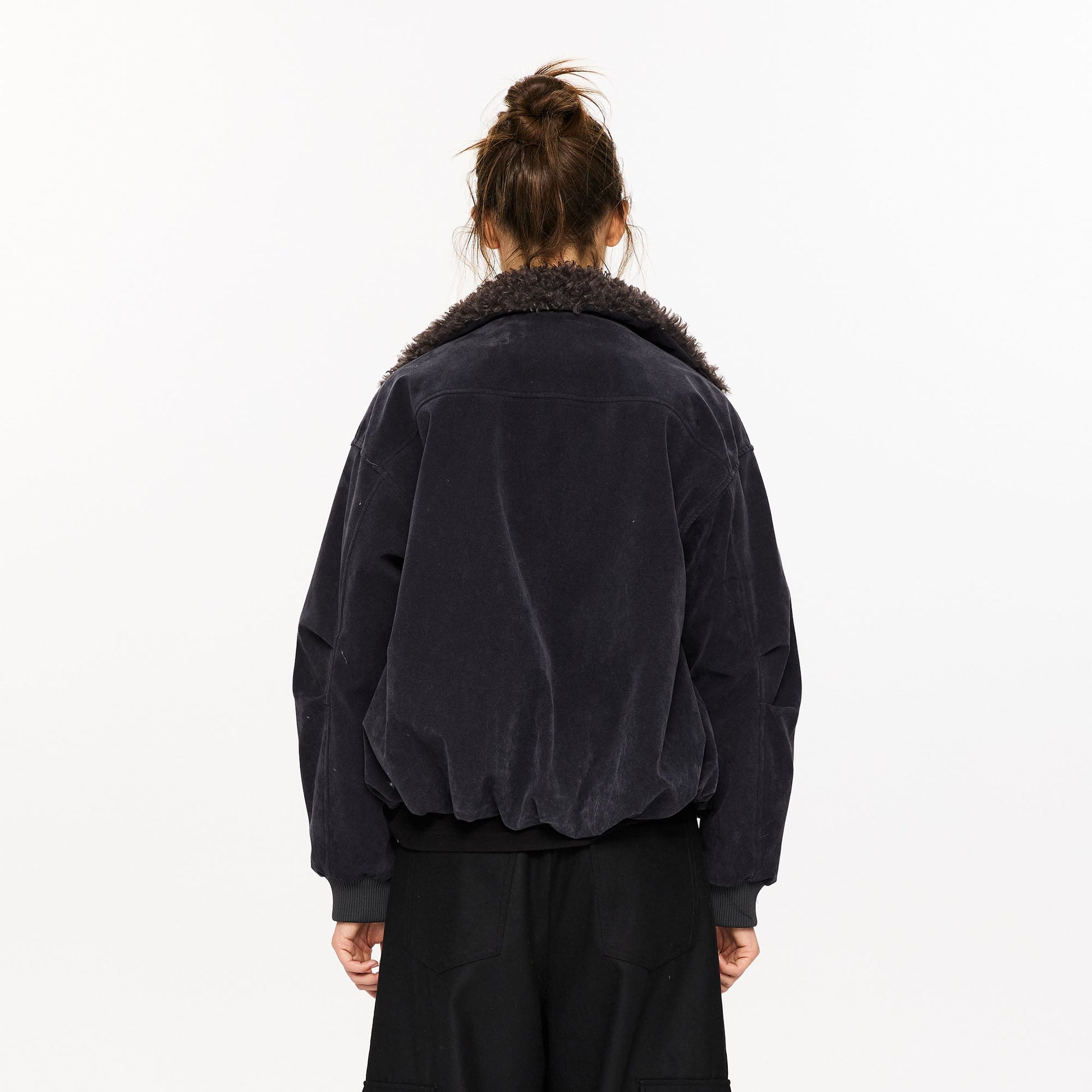 KREATE Suede Fuzzy Lining Jacket-Jacket-S (Preorder)-Free Shipping Leatheretro