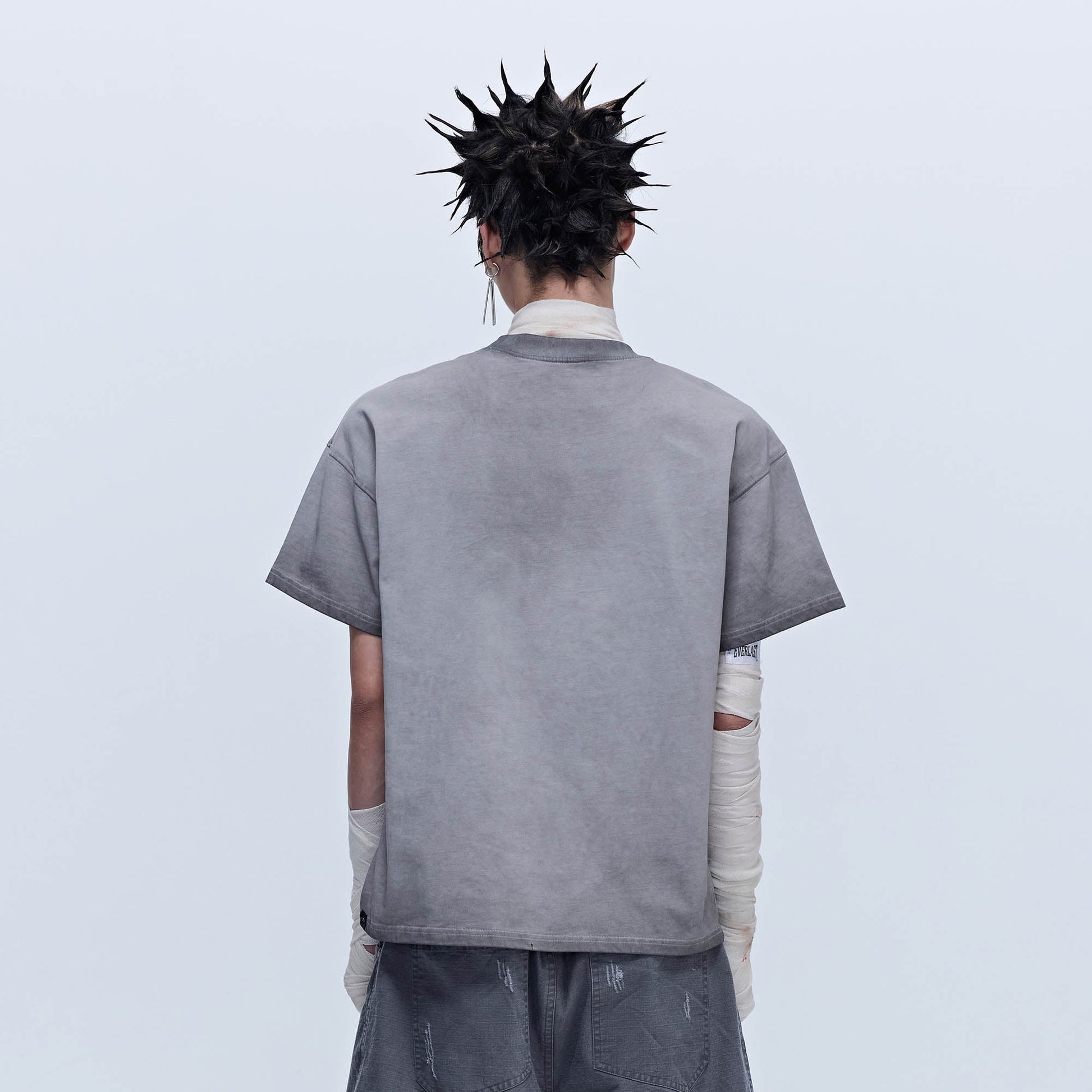 SAVAGEGROWTHWORLD Distressed GhosteMane T-Shirt-T Shirt-S-Free Shipping Leatheretro