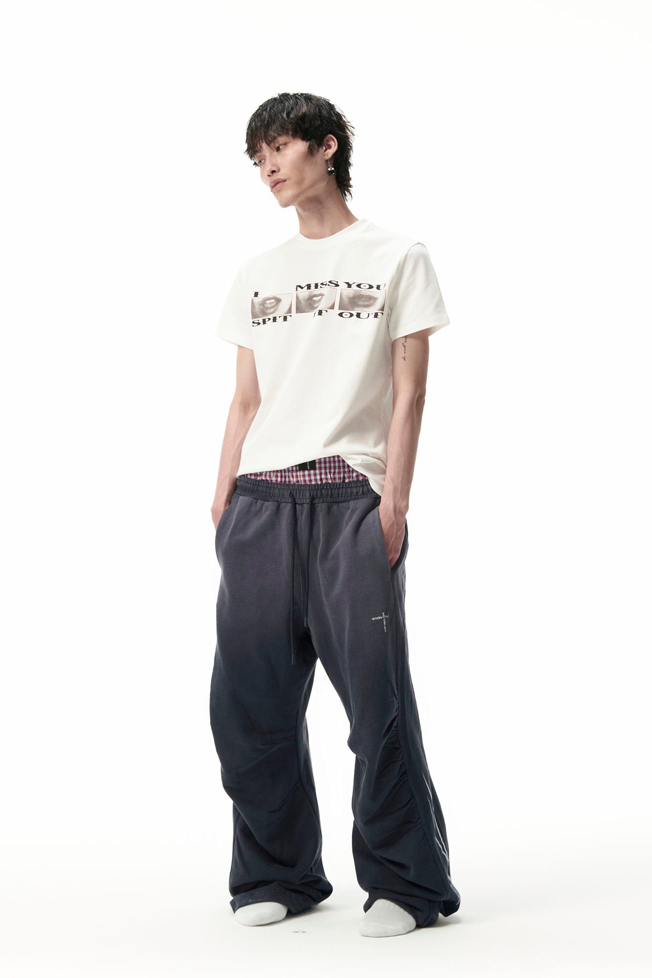 SAVAGEGROWTHWORLD I Miss You Graphic T-Shirt-T Shirt-S-Free Shipping Leatheretro