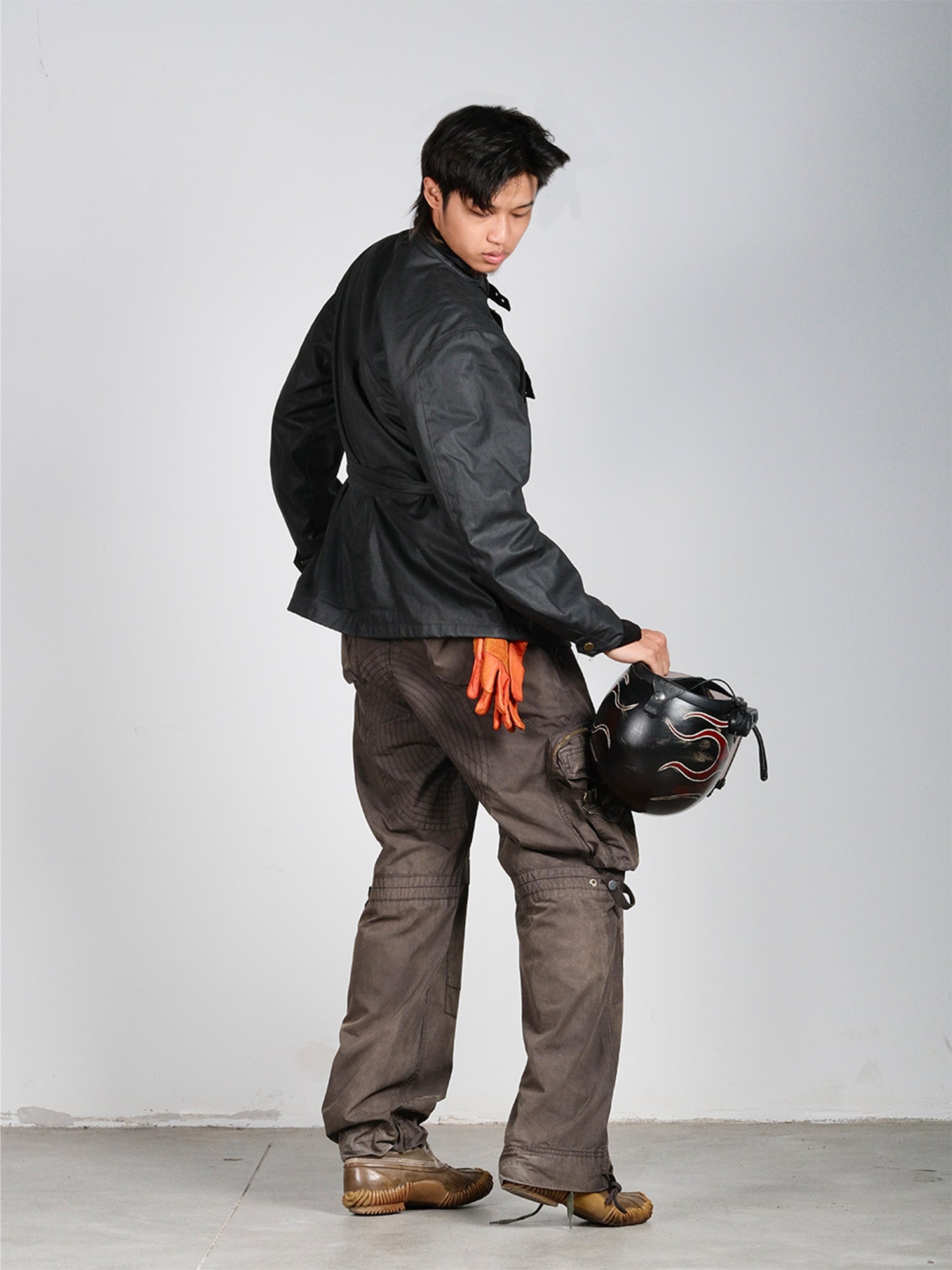 NEIGBORL Multi-Pocket Paratrooper Cargo Pants-Pants-S-Free Shipping Leatheretro