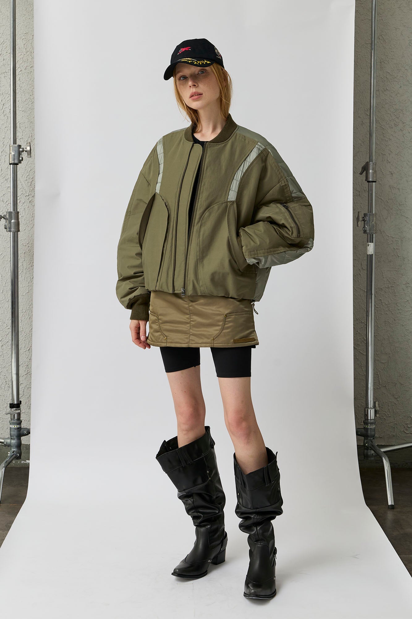 ORGANIC EMOTION Waterproof MA-1 Down Bomber Jacket-Jacket-S-Free Shipping Leatheretro