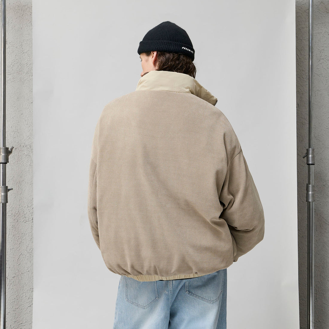 ORGANIC EMOTION Reversible Water Repellent Down Jacket-Jacket-S-Free Shipping Leatheretro