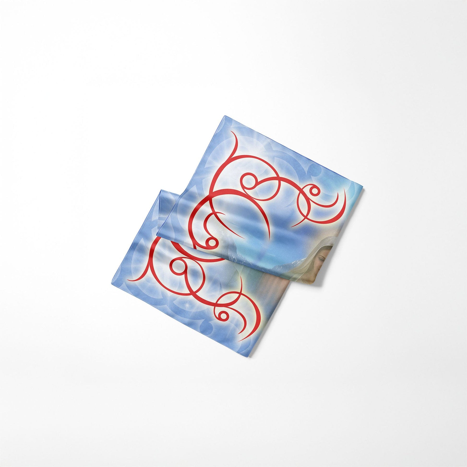 DND4DES Virgin Mary Graphic Thorn Border Bandana-Other Accessories-One Size-Free Shipping Leatheretro