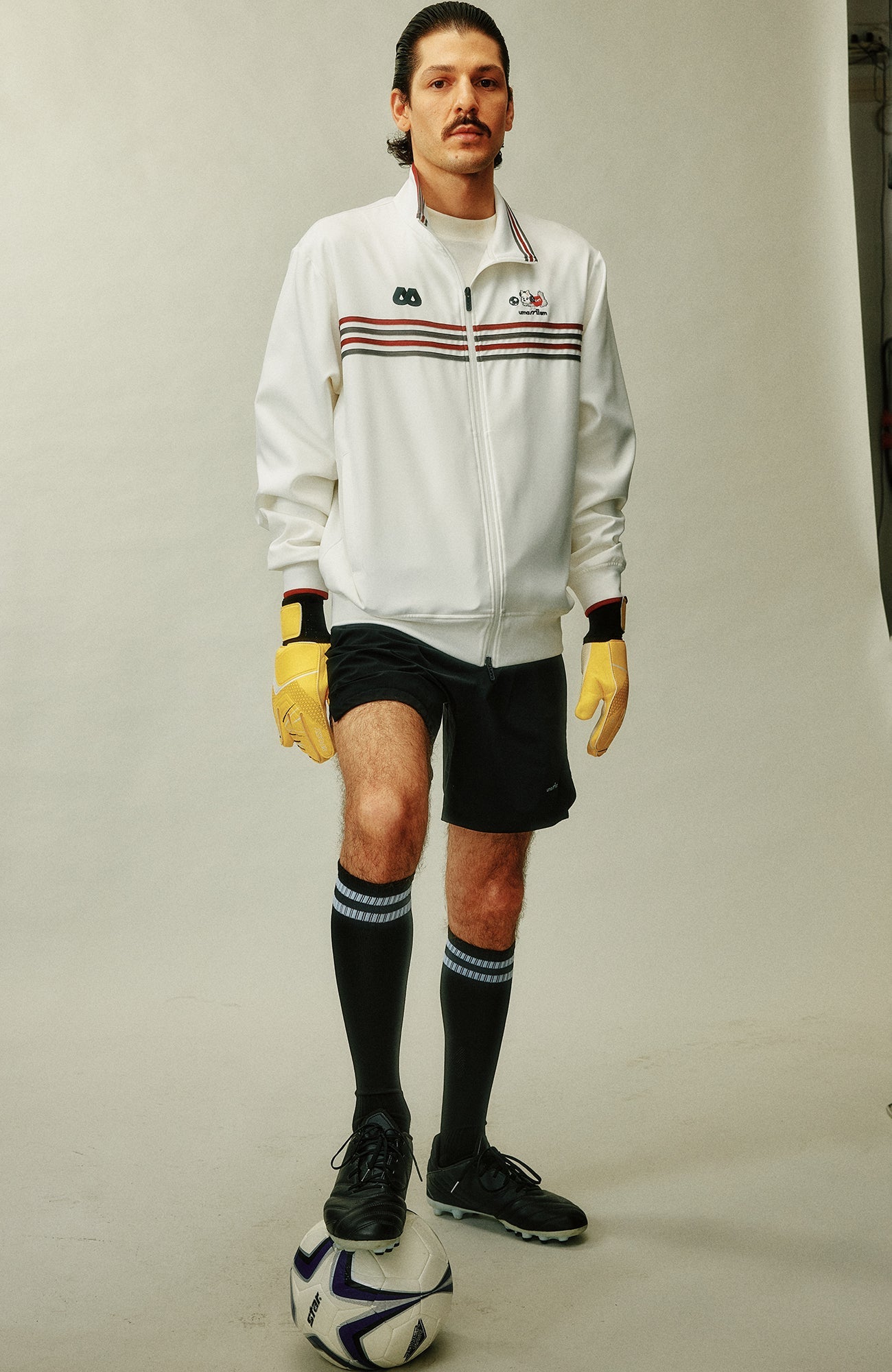 UMAMIISM Retro Striped Track Jacket-Jacket-XS (Preorder)-Dark Blue-Free Shipping Leatheretro