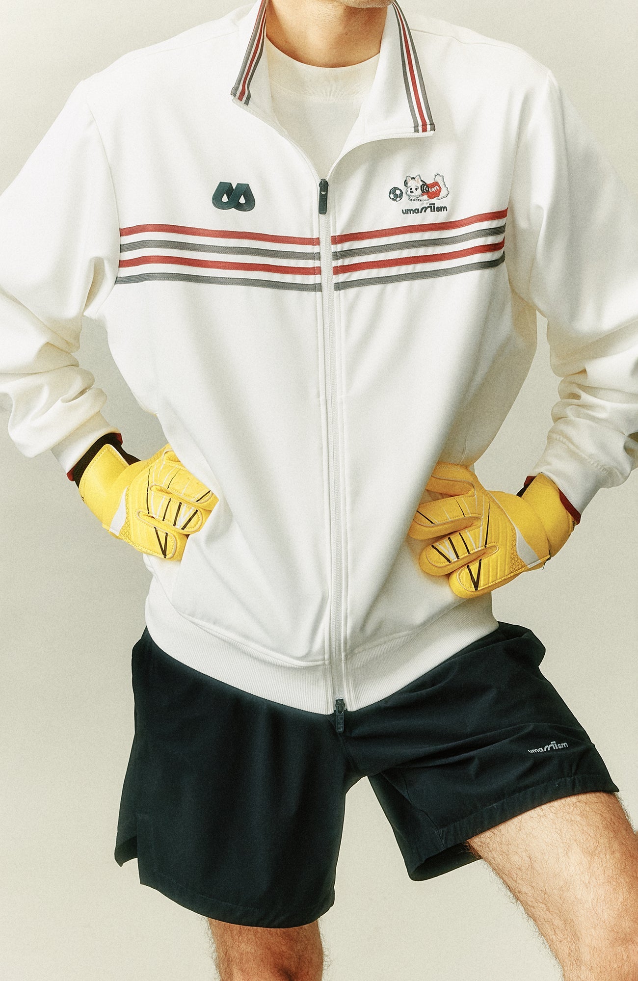 UMAMIISM Retro Striped Track Jacket-Jacket-XS (Preorder)-Dark Blue-Free Shipping Leatheretro