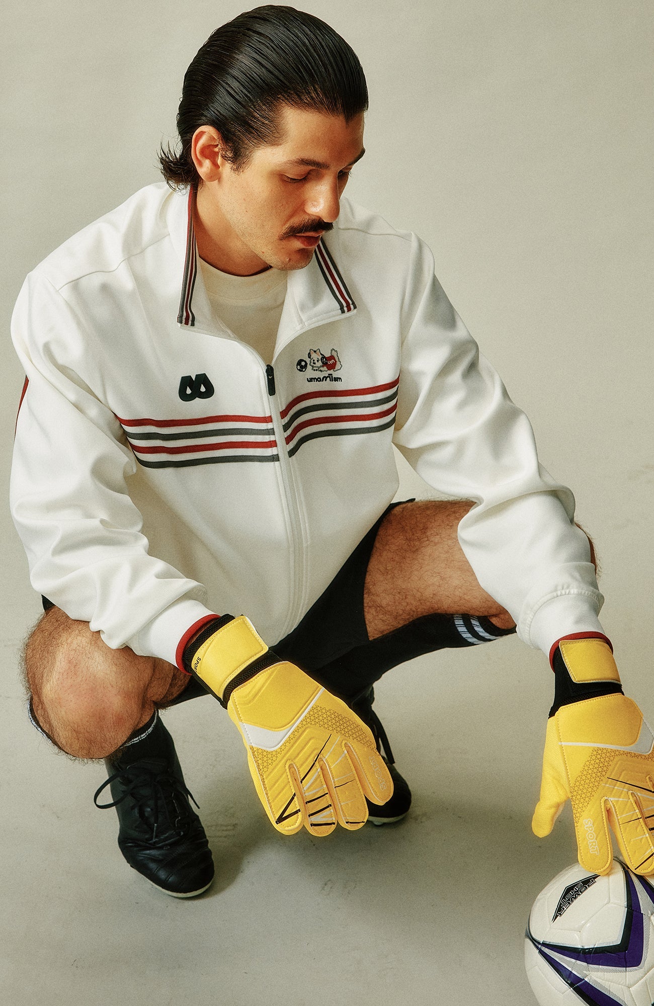 UMAMIISM Retro Striped Track Jacket-Jacket-XS (Preorder)-Dark Blue-Free Shipping Leatheretro
