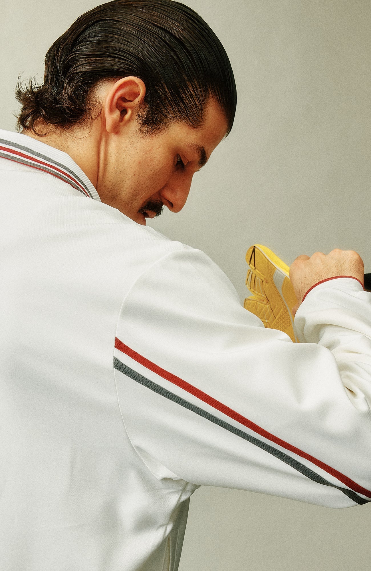 UMAMIISM Retro Striped Track Jacket-Jacket-XS (Preorder)-Dark Blue-Free Shipping Leatheretro