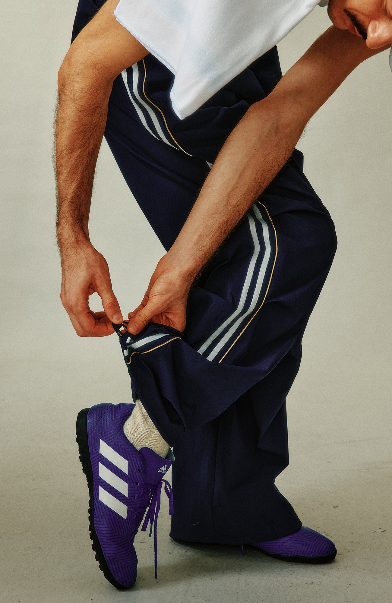 UMAMIISM Striped Drawstring Quick-Dry Track Pants-Pants-XS (Preorder)-Free Shipping Leatheretro