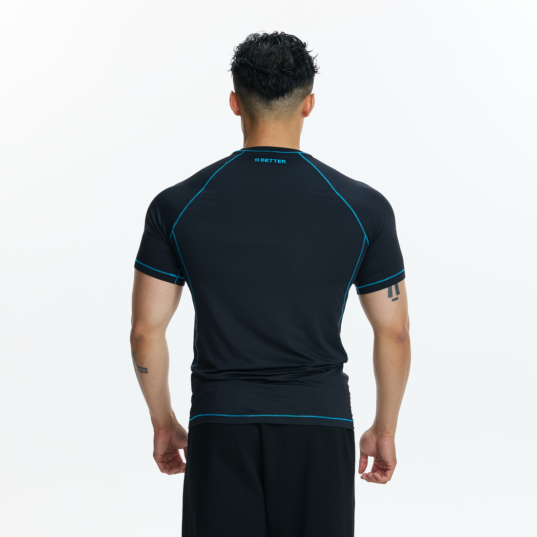 PUMPPLUS Contrast Piping Slim Quick-Dry Training Tee-Tank Top-M-Free Shipping Leatheretro