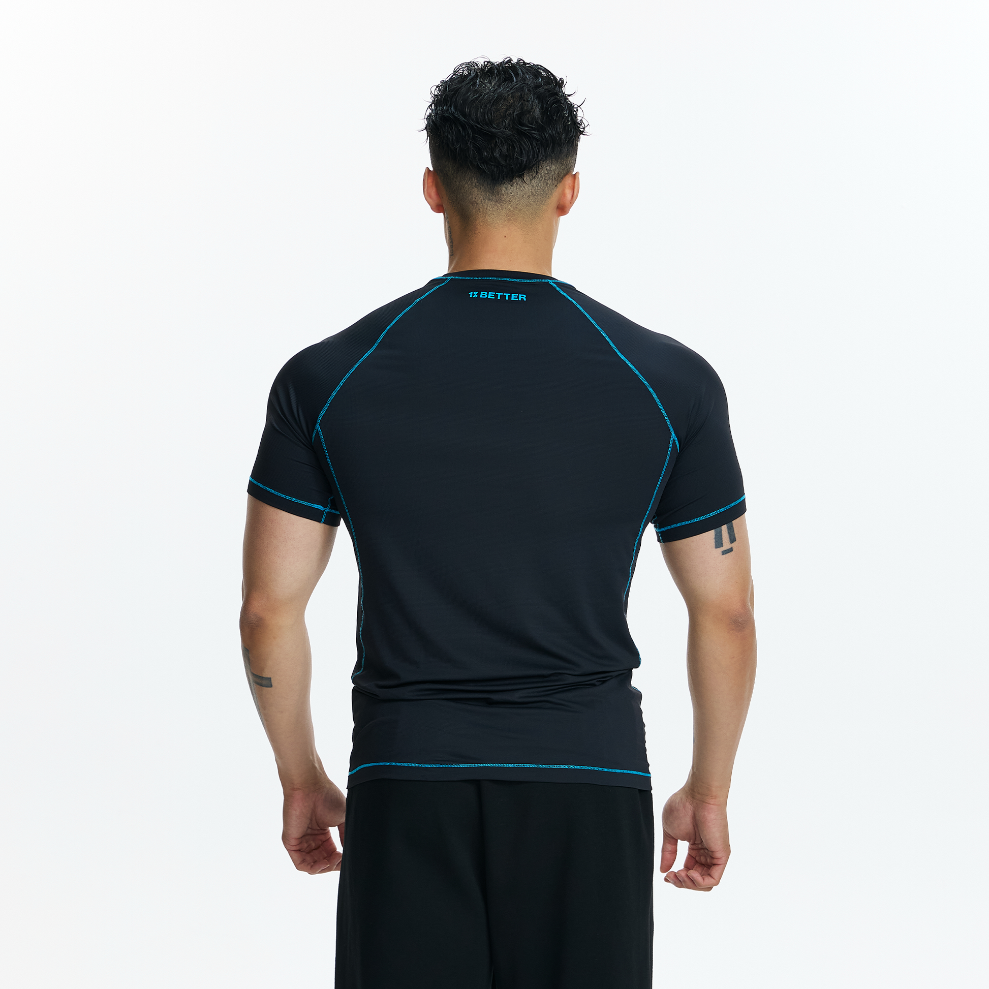 PUMPPLUS Contrast Piping Slim Quick-Dry Training Tee-Tank Top-M-Free Shipping Leatheretro