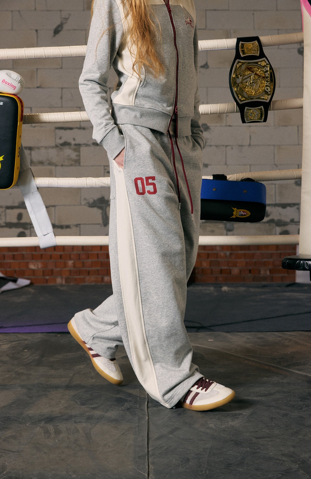 DONSMOKE Paneled Straight-Leg Sweatpants-Pants-S (Preorder)-Free Shipping Leatheretro