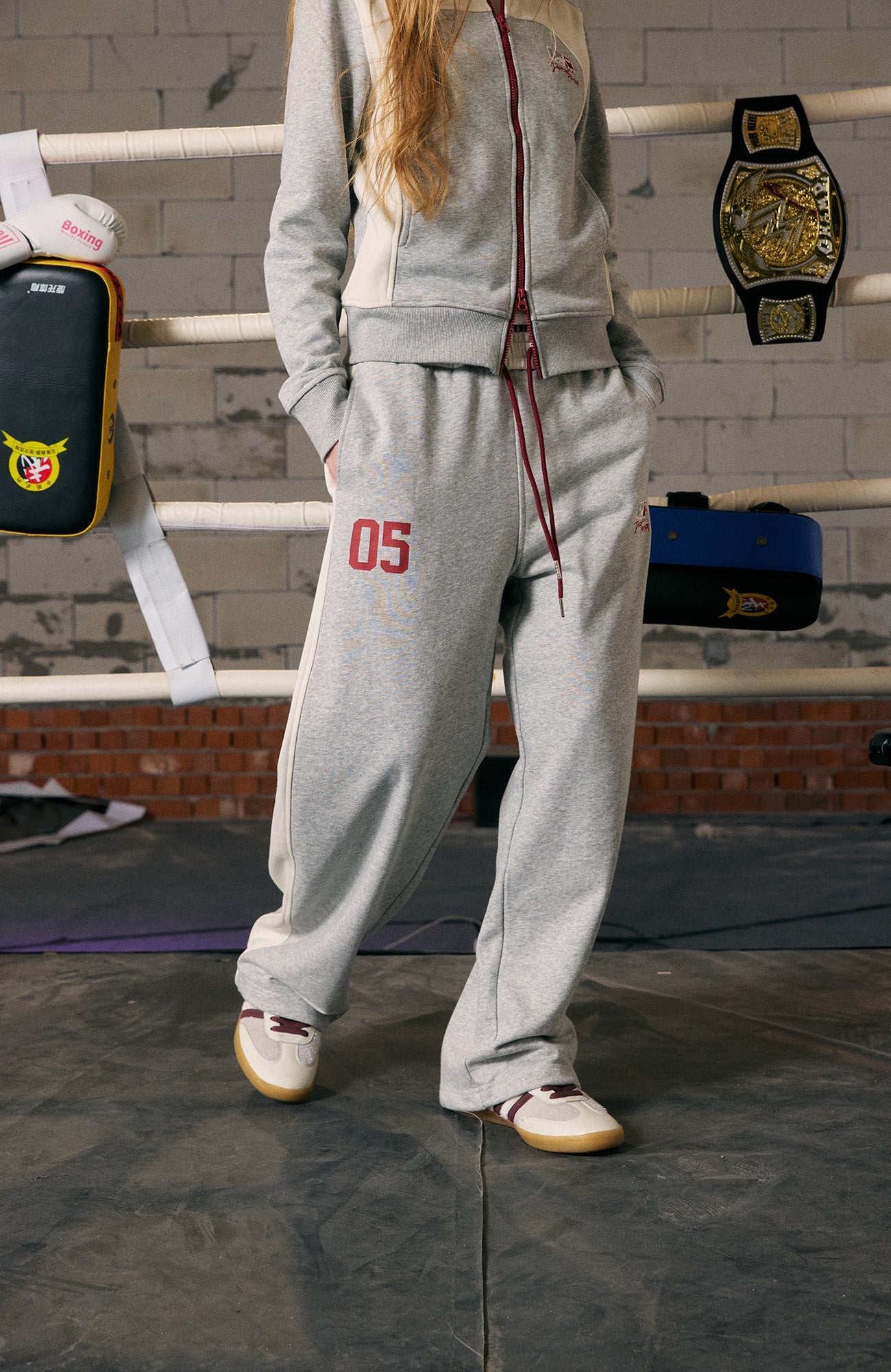 DONSMOKE Paneled Straight-Leg Sweatpants-Pants-S (Preorder)-Free Shipping Leatheretro