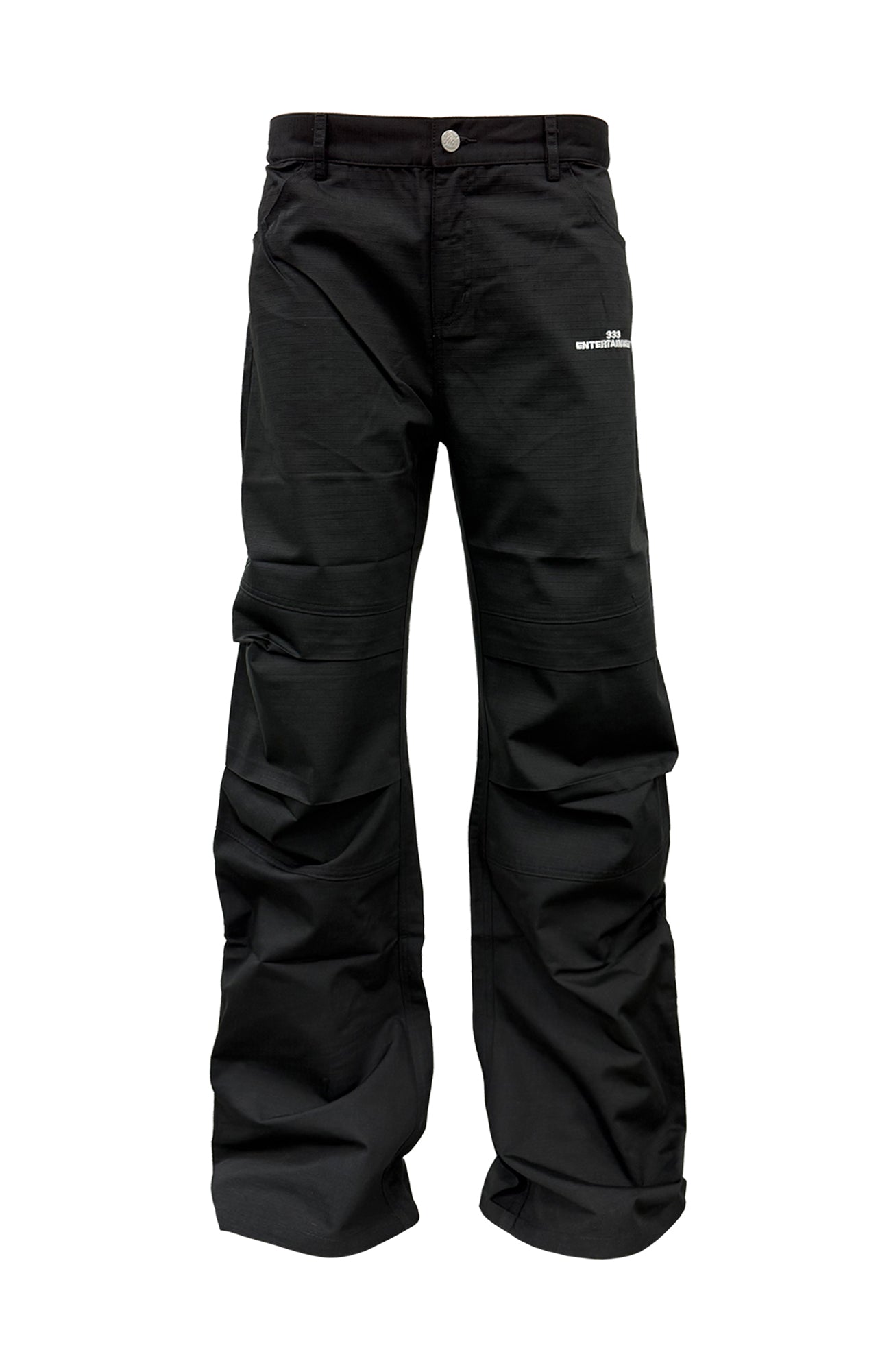 PCCVISION Essential LOGO Wrinkled Baggy Pants-Pants-XS-Free Shipping Leatheretro