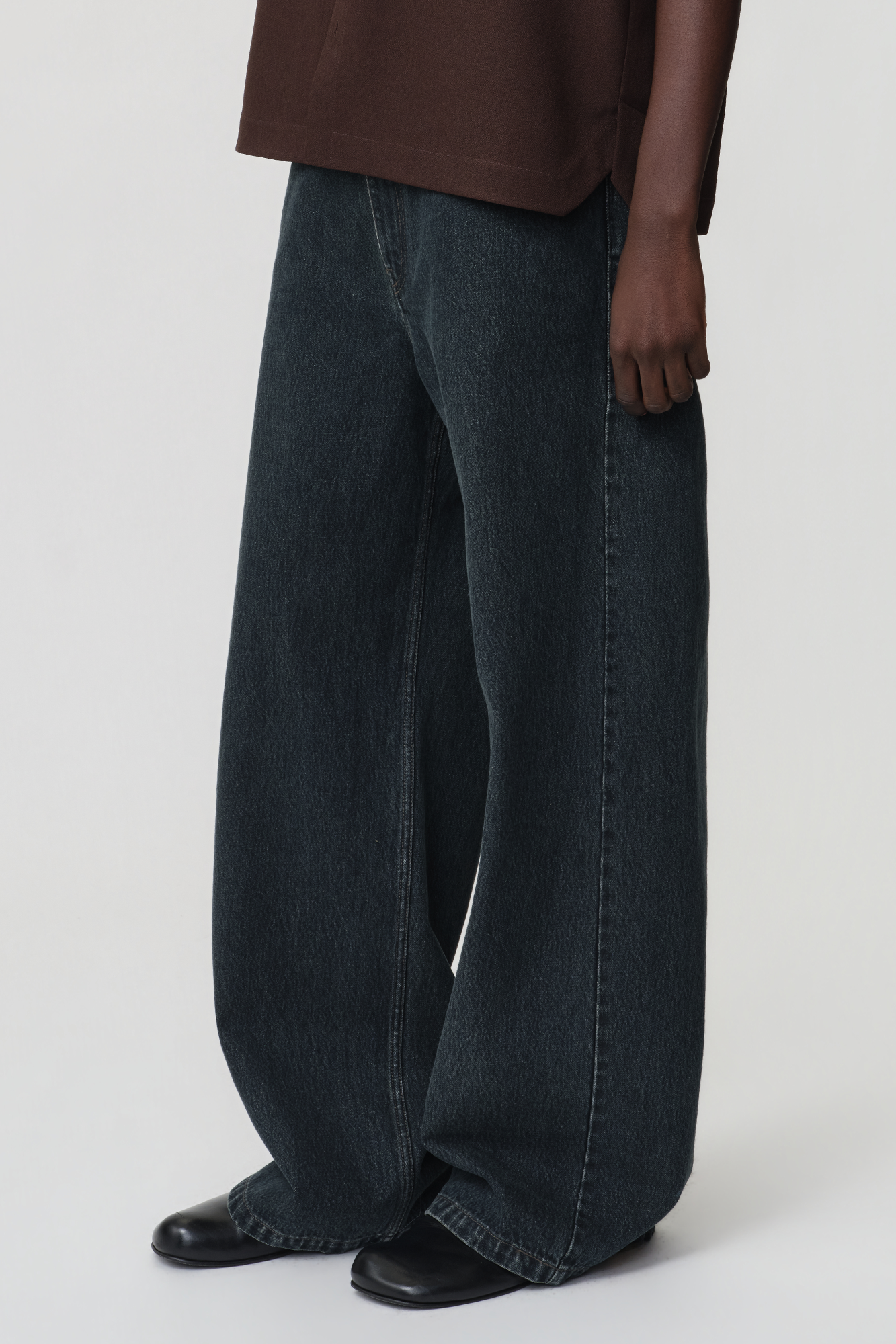 OPICLOTH Retro Washed Straight-Leg Jeans-Jeans-XS-Free Shipping Leatheretro