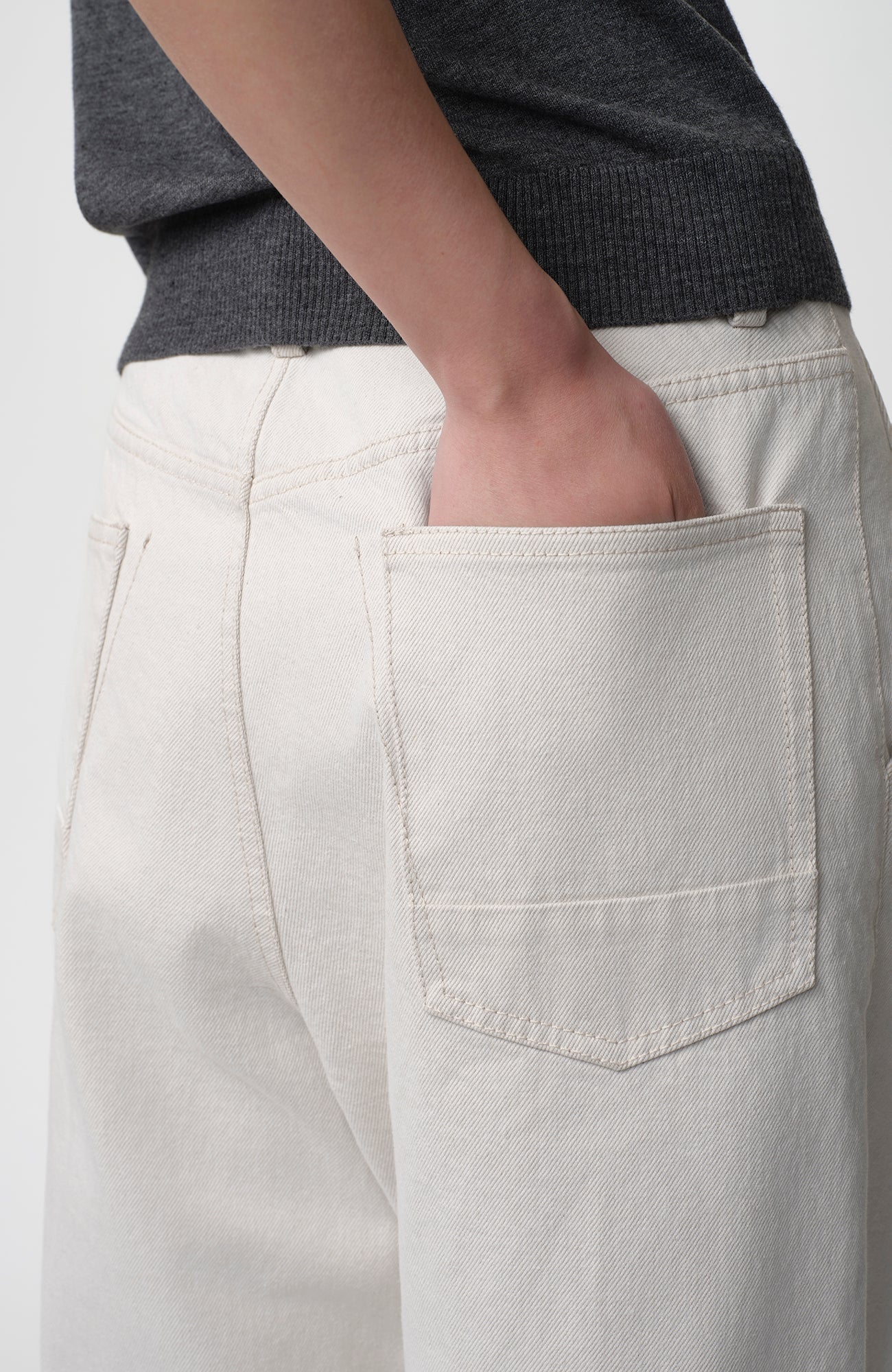 OPICLOTH Pleated Wide-Leg Jeans-Jeans-XS (Preorder)-Free Shipping Leatheretro
