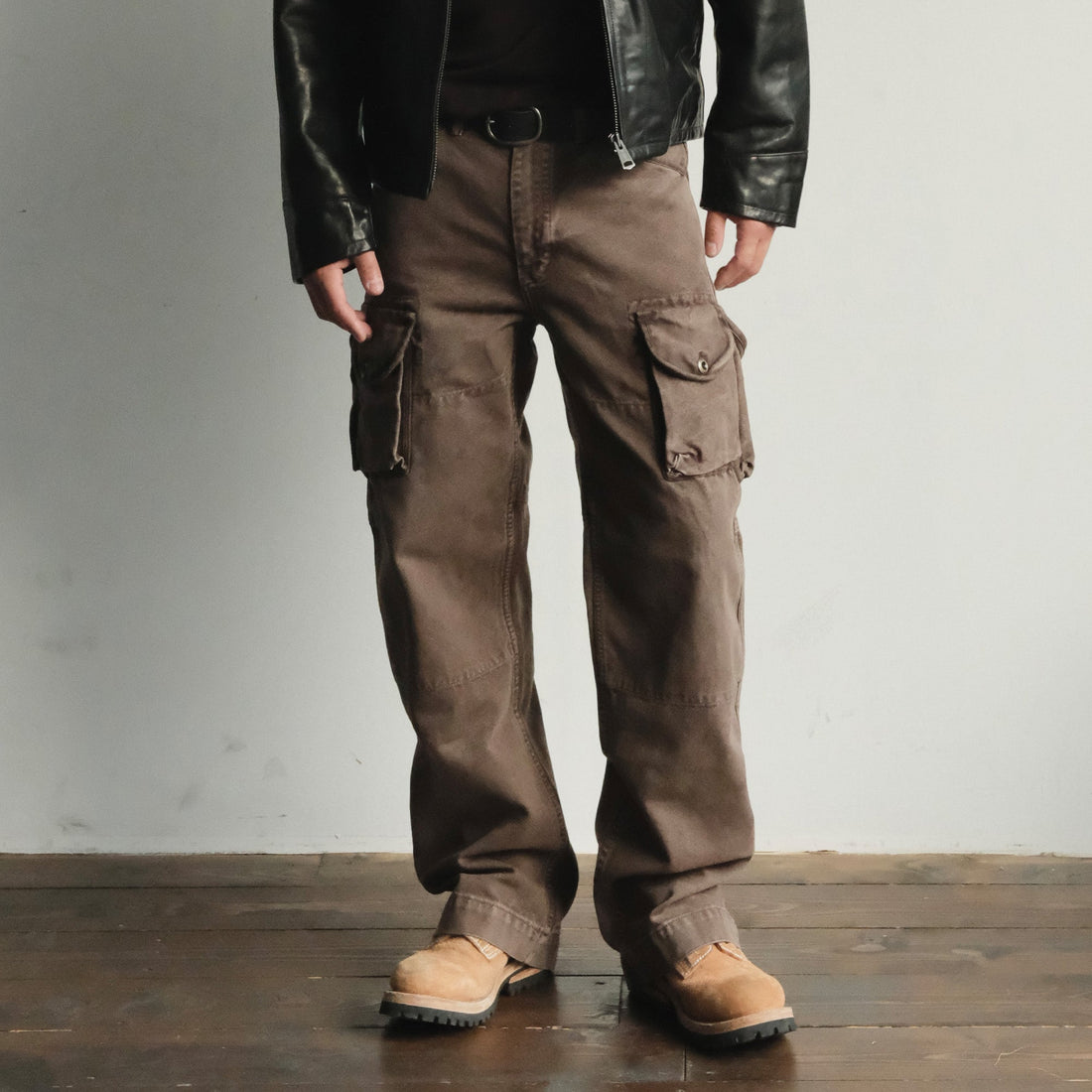 NEIGBORL Washed Multi-Pocket Gradient Cargo Pants-Pants-S-Free Shipping Leatheretro