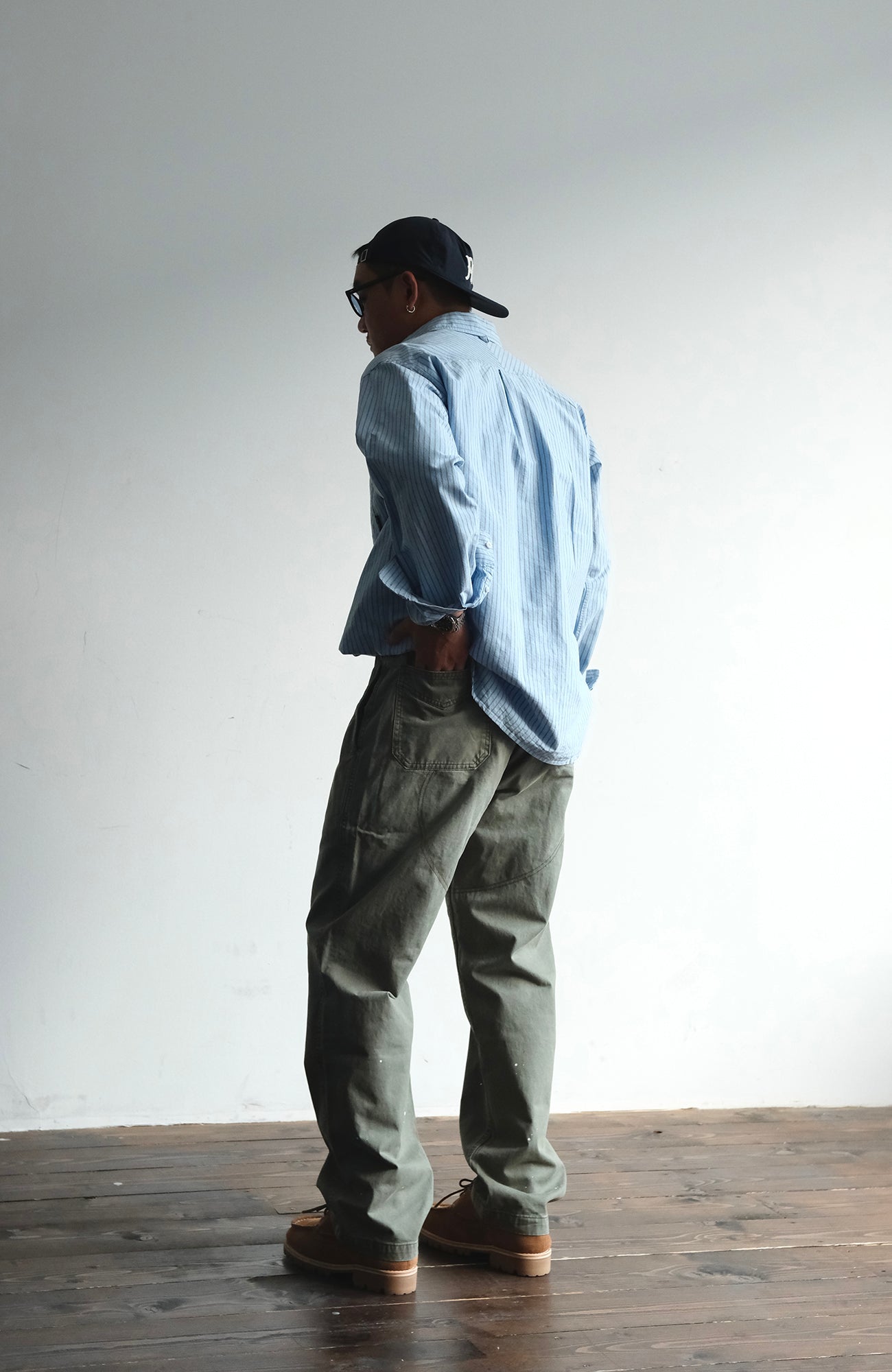 NEIGBORL Washed Paint Splatter Cargo Pants-Pants-S-Dark Gray-Free Shipping Leatheretro