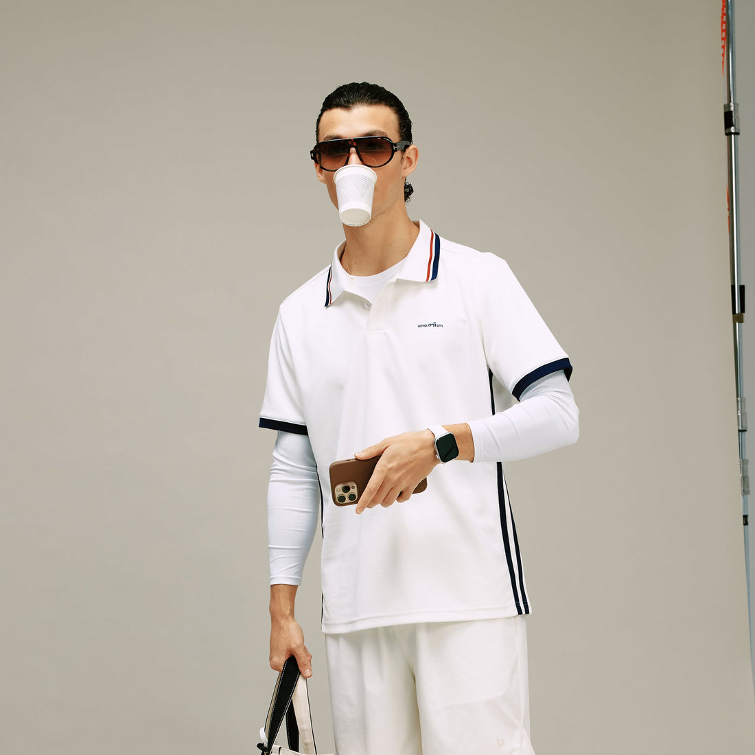 UMAMIISM Quick-Dry Sporty Polo Shirt-T Shirt-XS (Preorder)-Free Shipping Leatheretro