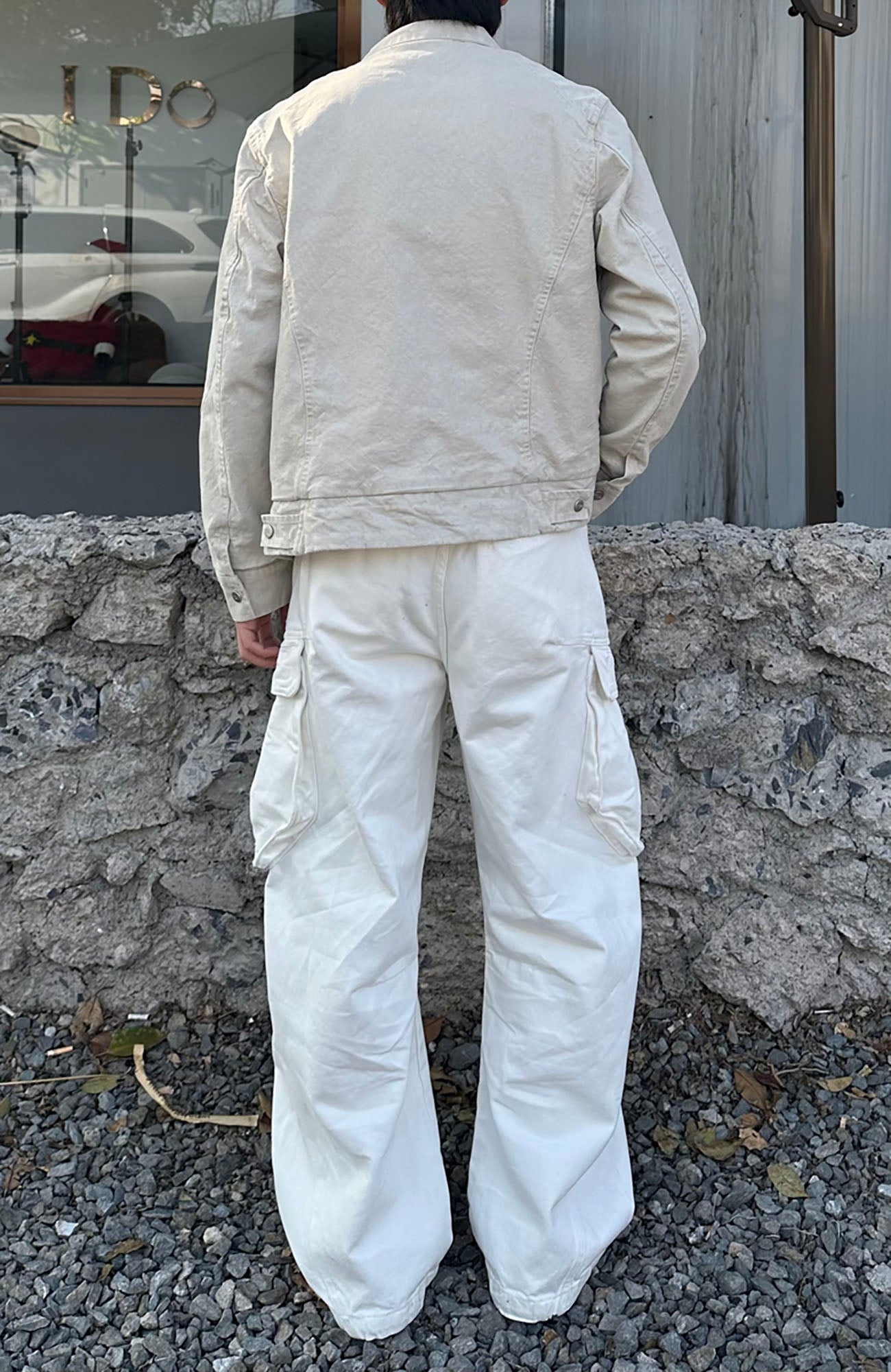 CATSSTAC Utility Raw Denim Cargo Pants-Jeans-S-Free Shipping Leatheretro