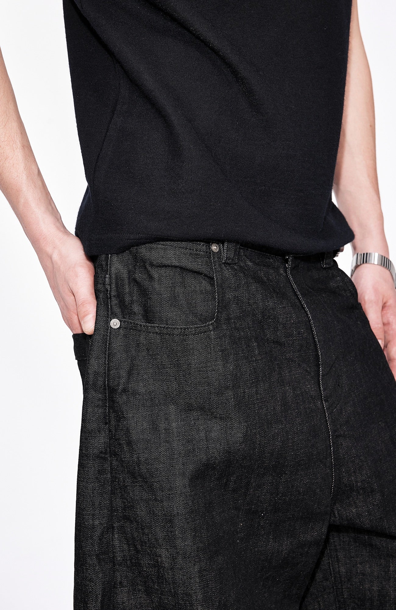 LABELROOM Slub Raw Indigo Jeans-Jeans-S (Preorder)-Free Shipping Leatheretro