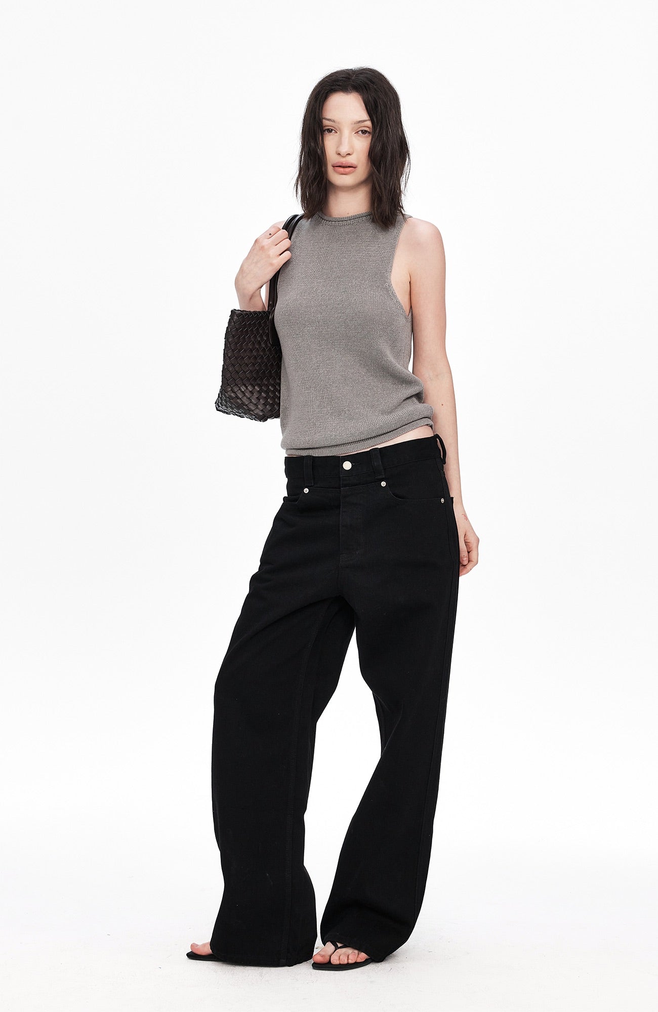 LABELROOM Washed Straight-Fit Jeans-Jeans-XS (Preorder)-Free Shipping Leatheretro