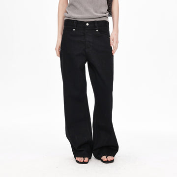 LABELROOM Washed Straight-Fit Jeans-Jeans-XS (Preorder)-Free Shipping Leatheretro