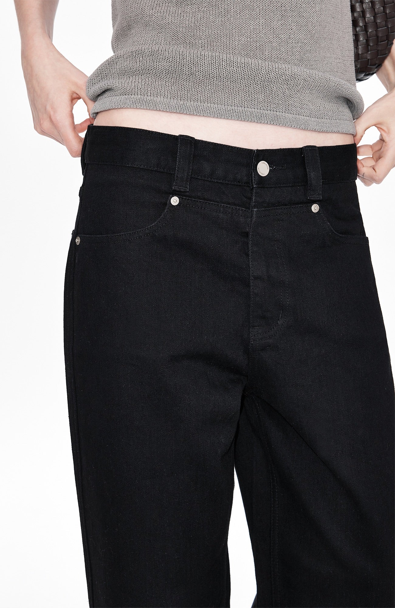 LABELROOM Washed Straight-Fit Jeans-Jeans-XS (Preorder)-Free Shipping Leatheretro