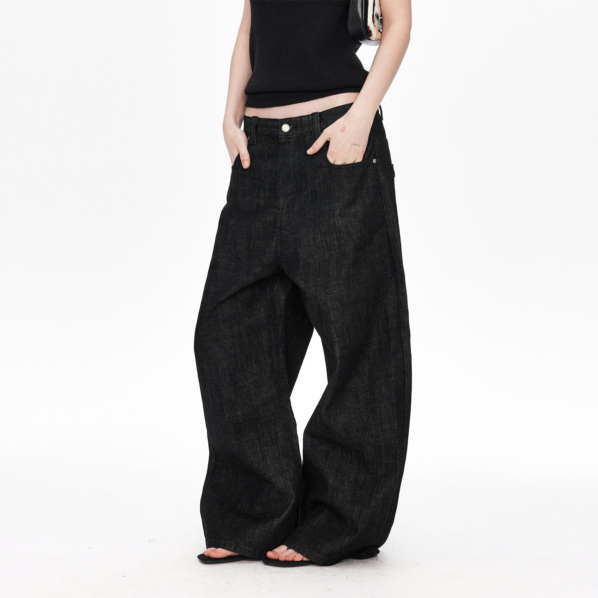 LABELROOM Slub Raw Indigo Jeans-Jeans-S (Preorder)-Free Shipping Leatheretro